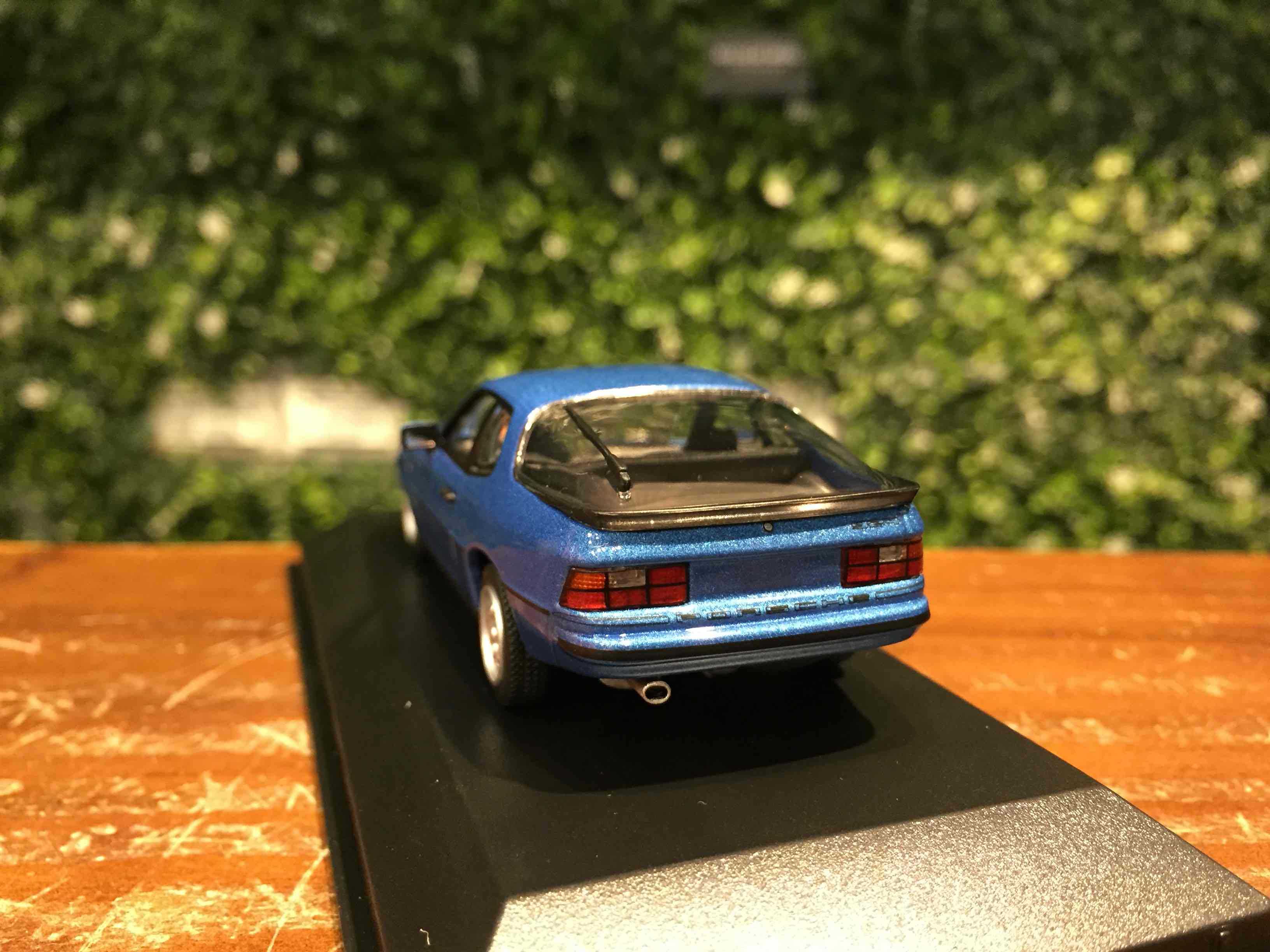 1/43 Minichamps Porsche 924 1984 Blue 940062122【MGM】