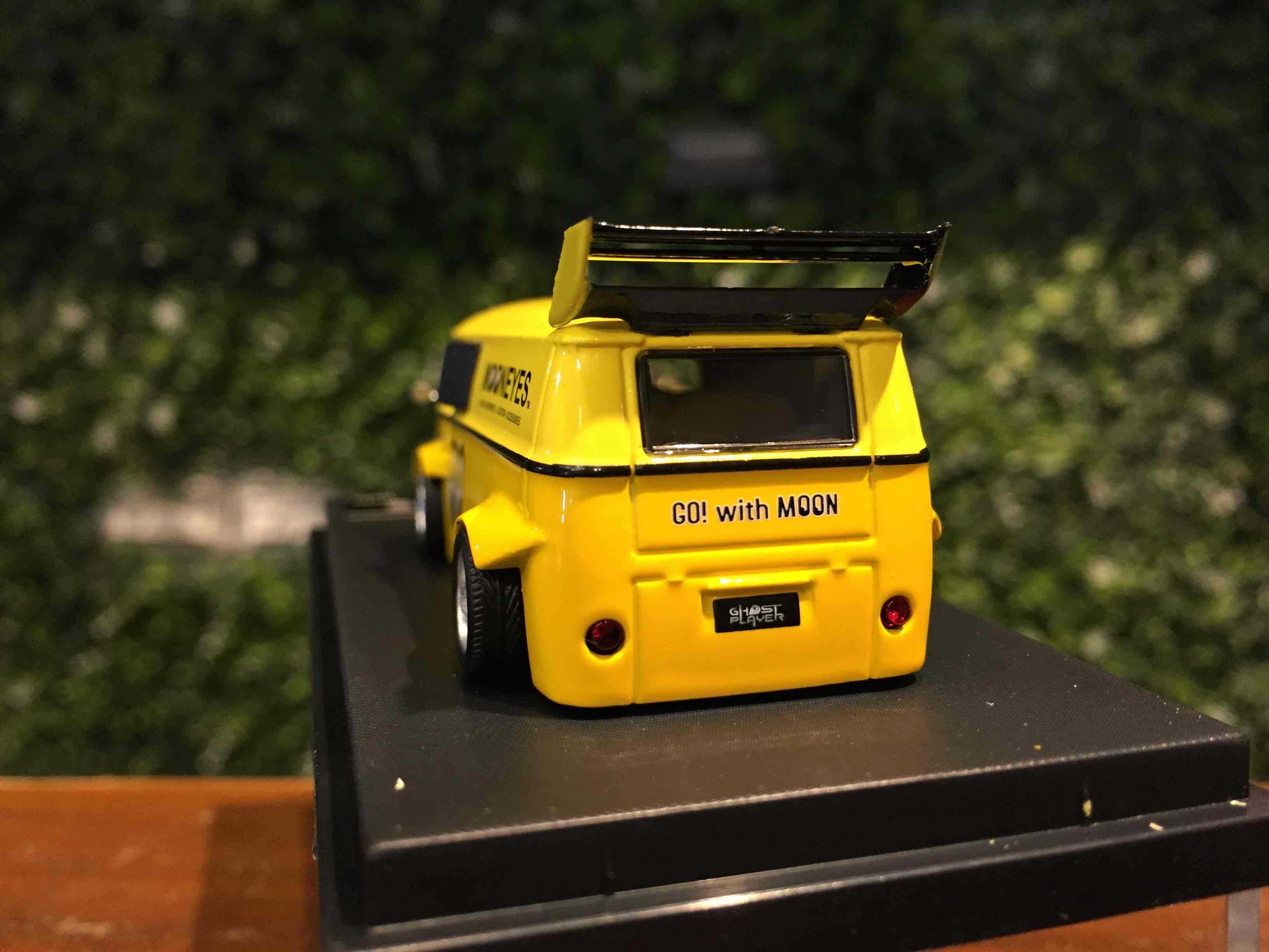 1/64 TimeModel Volkswagen VW T1 Mooneyes Yellow【MGM】