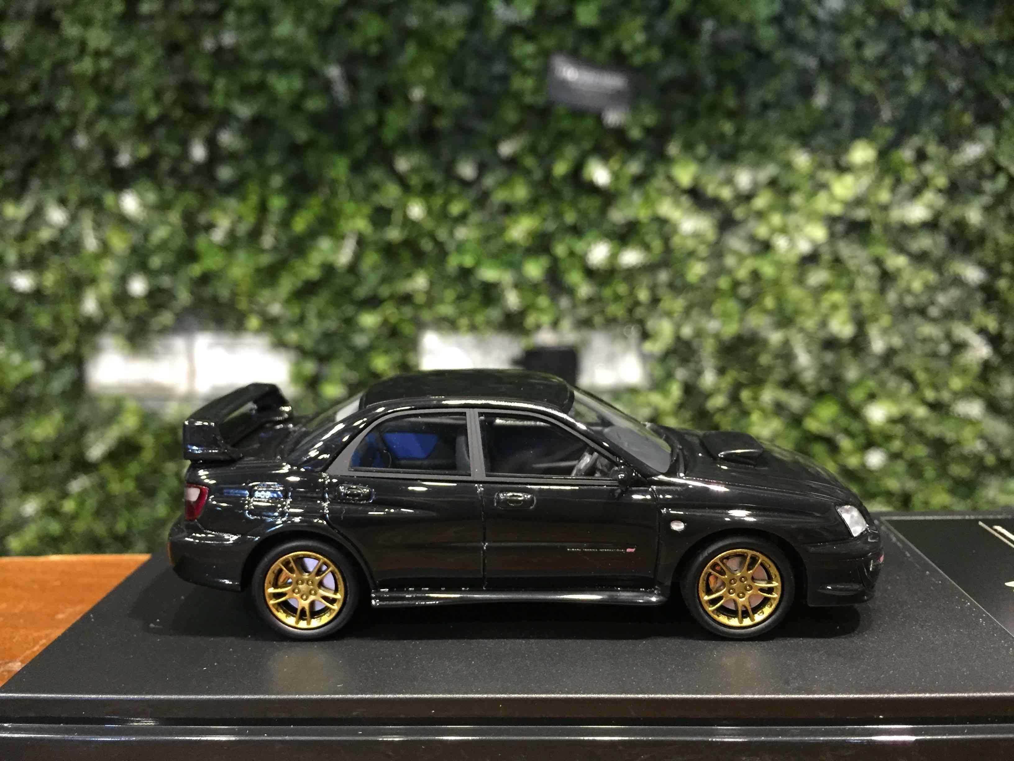 1/43 Hi-Story Subaru Impreza WRX STI 2002 Black HS433BK【MGM】