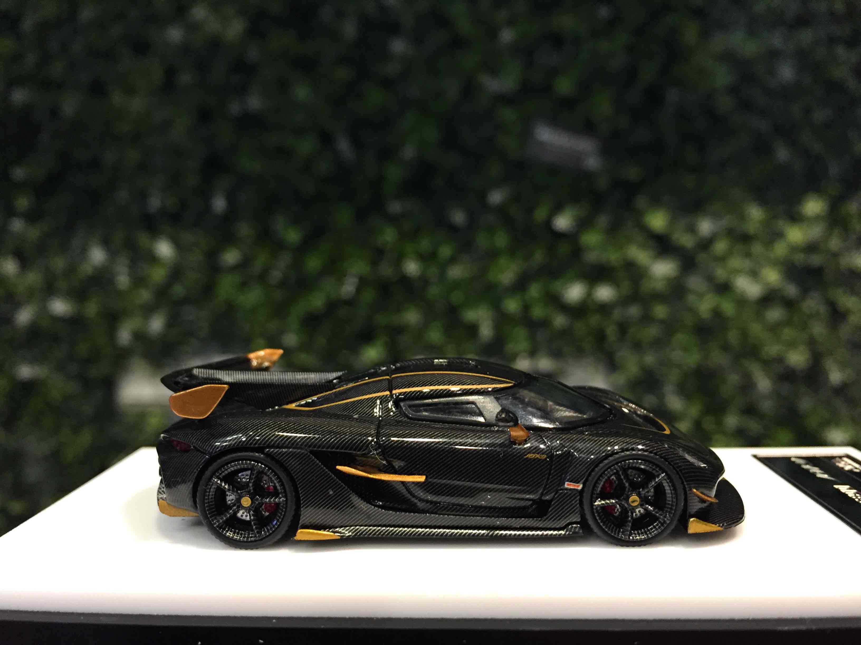 1/64 HKM Koenigsegg Jesko Carbon Black【MGM】