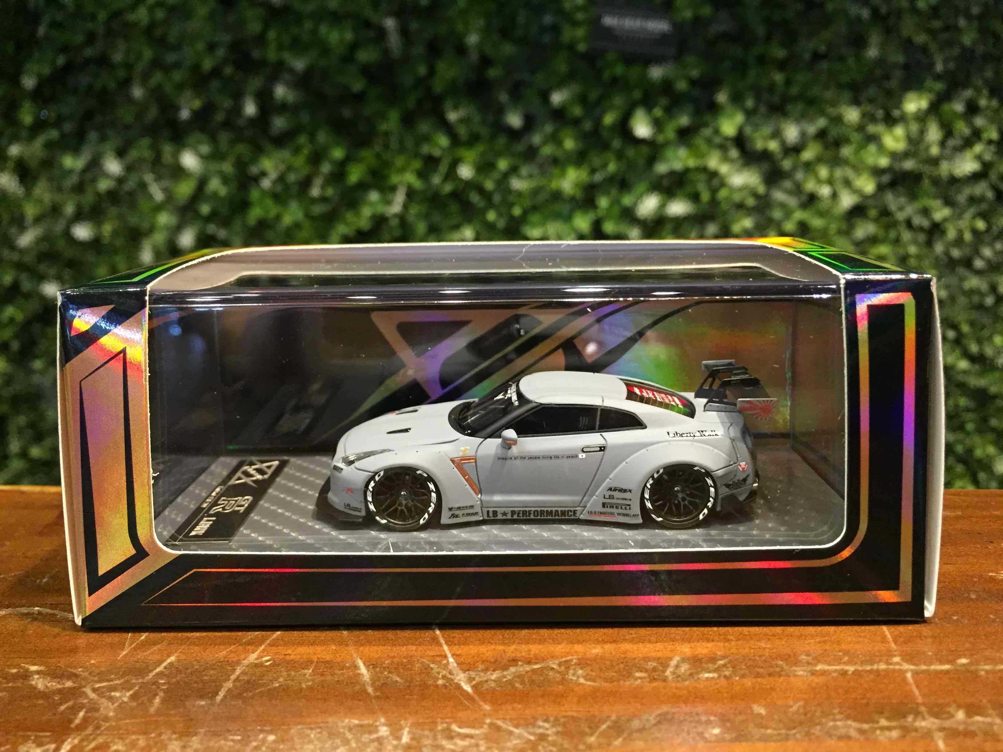 1/64 YM-Model LBWK Nissan GT-R (R35) Fighter Grey【MGM】 - Max Gear Model ...