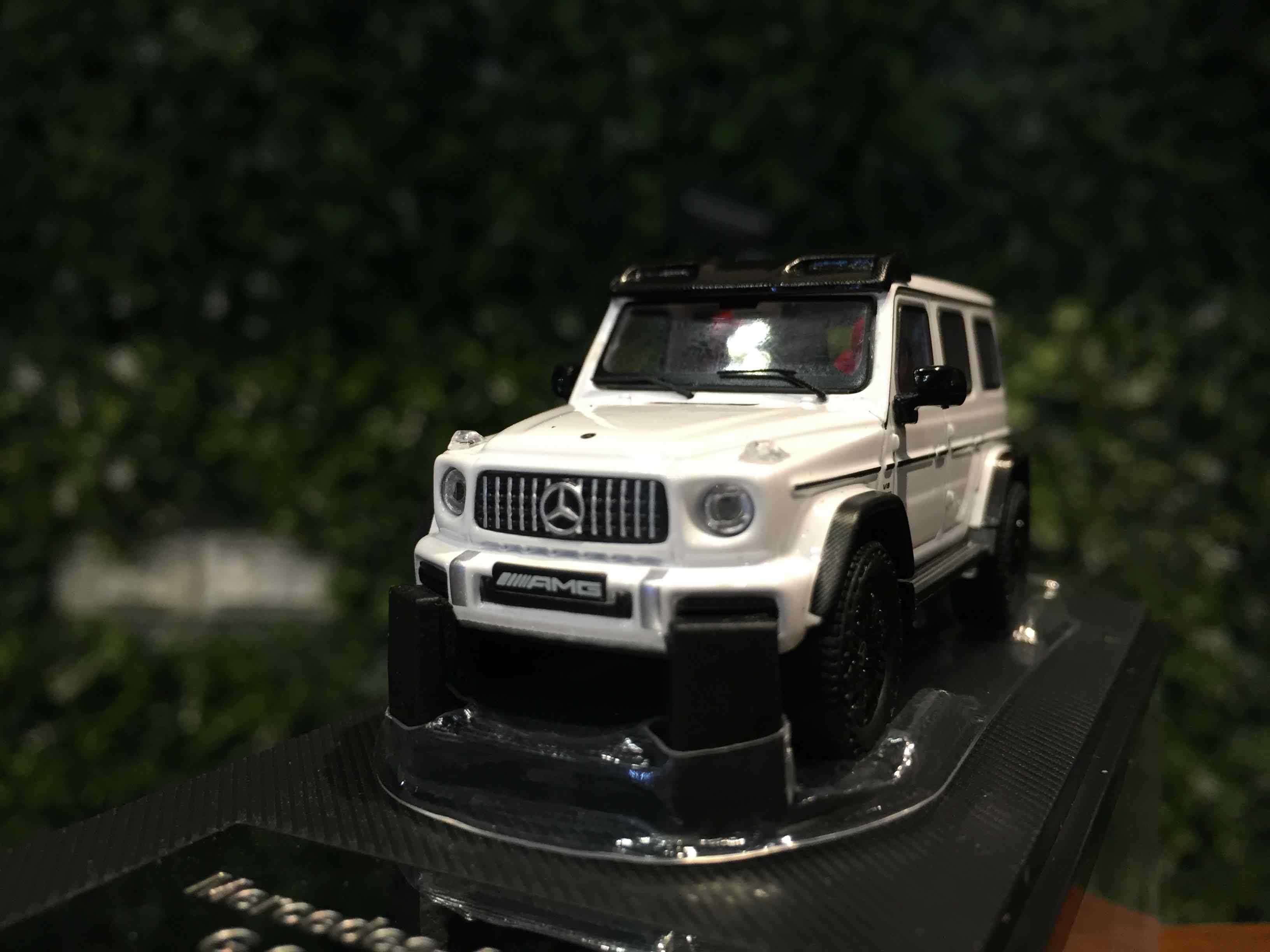 1/64 NZG Mercedes-AMG G63 4x4 (W464) White 1076/40【MGM】