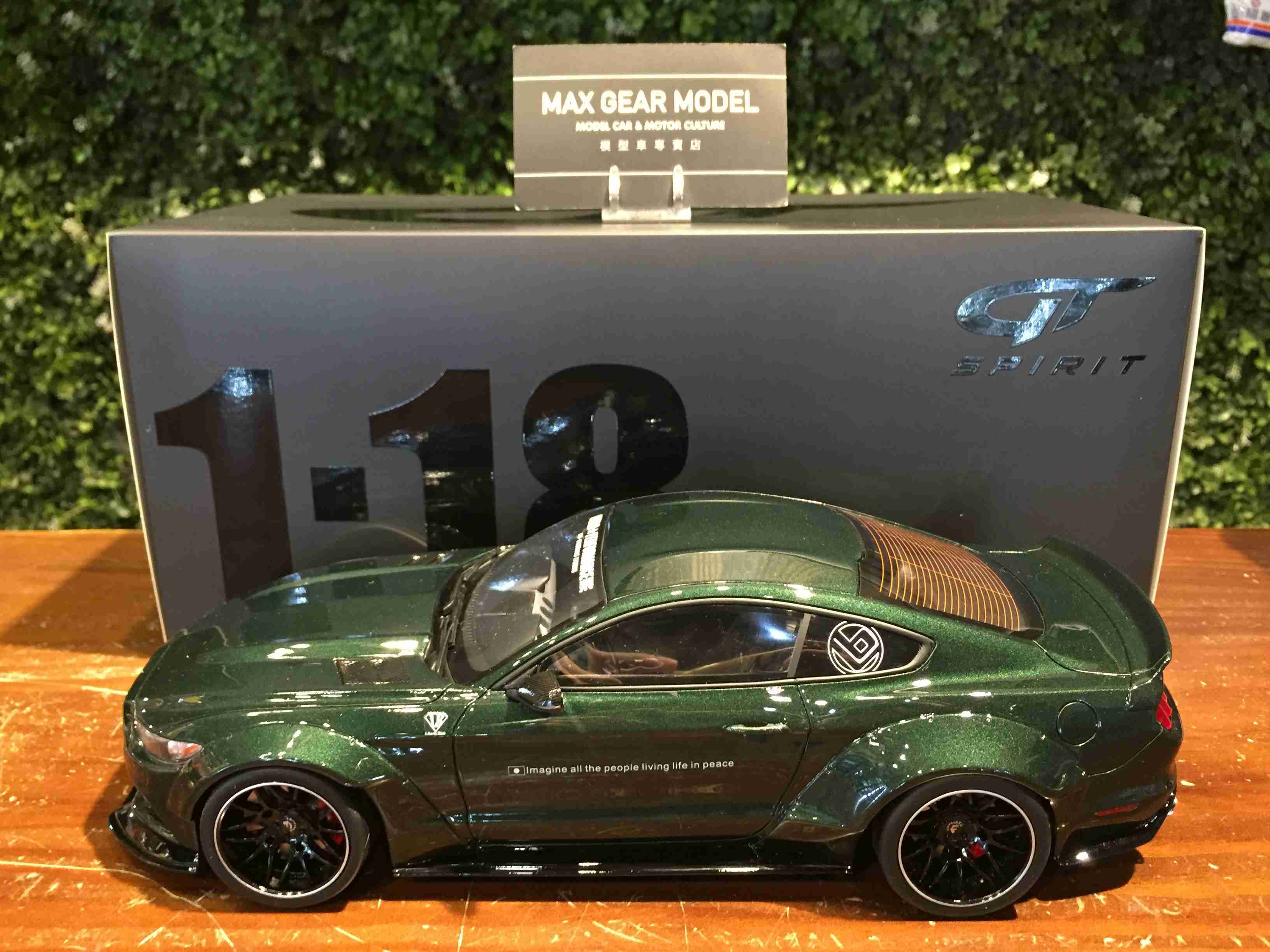 1/18 GT Spirit LB-Works Ford Mustang Dark Green GT838【MGM】