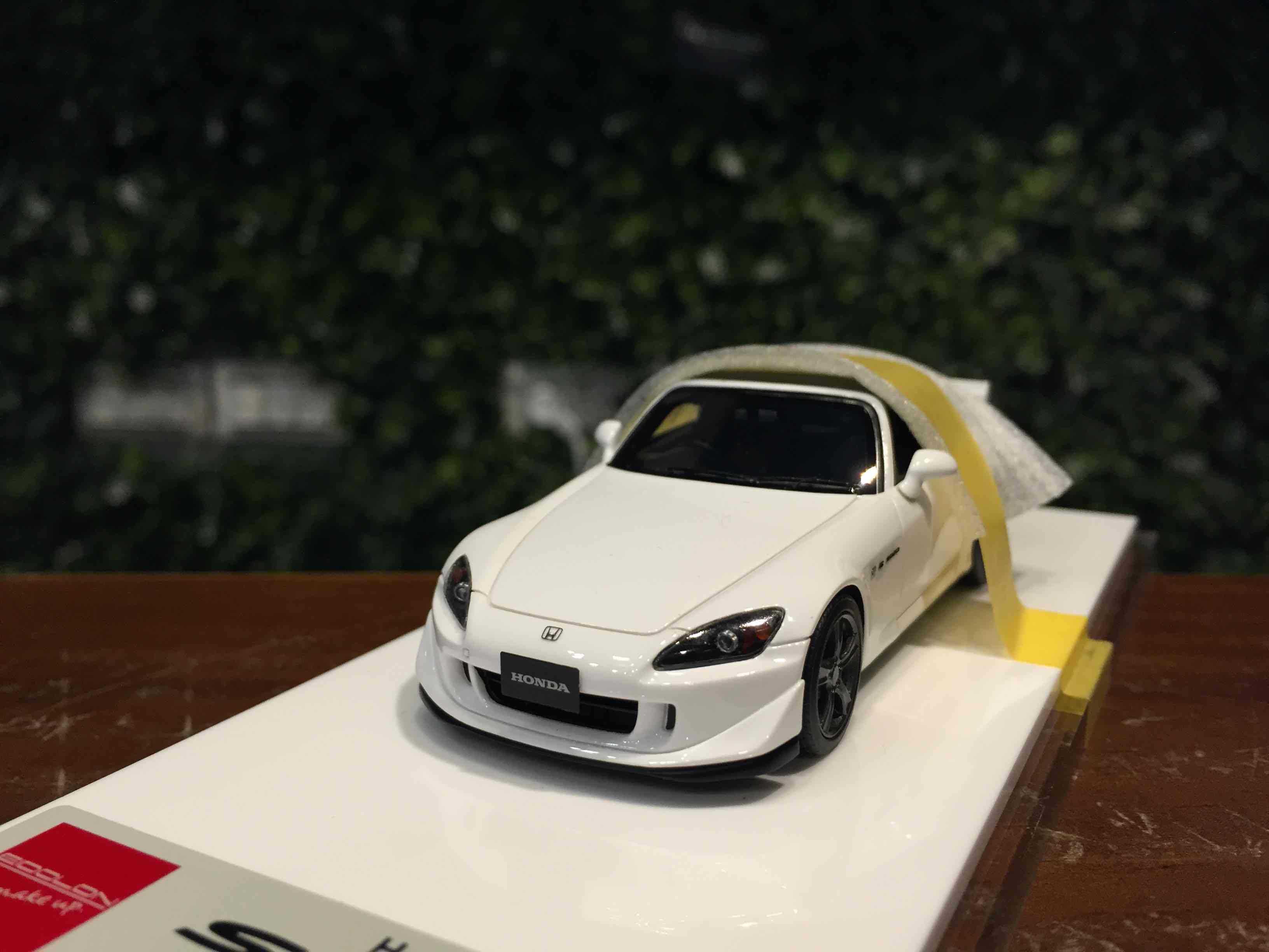 1/43 MakeUp Honda S2000 Type S 2007 White EM678I【MGM】