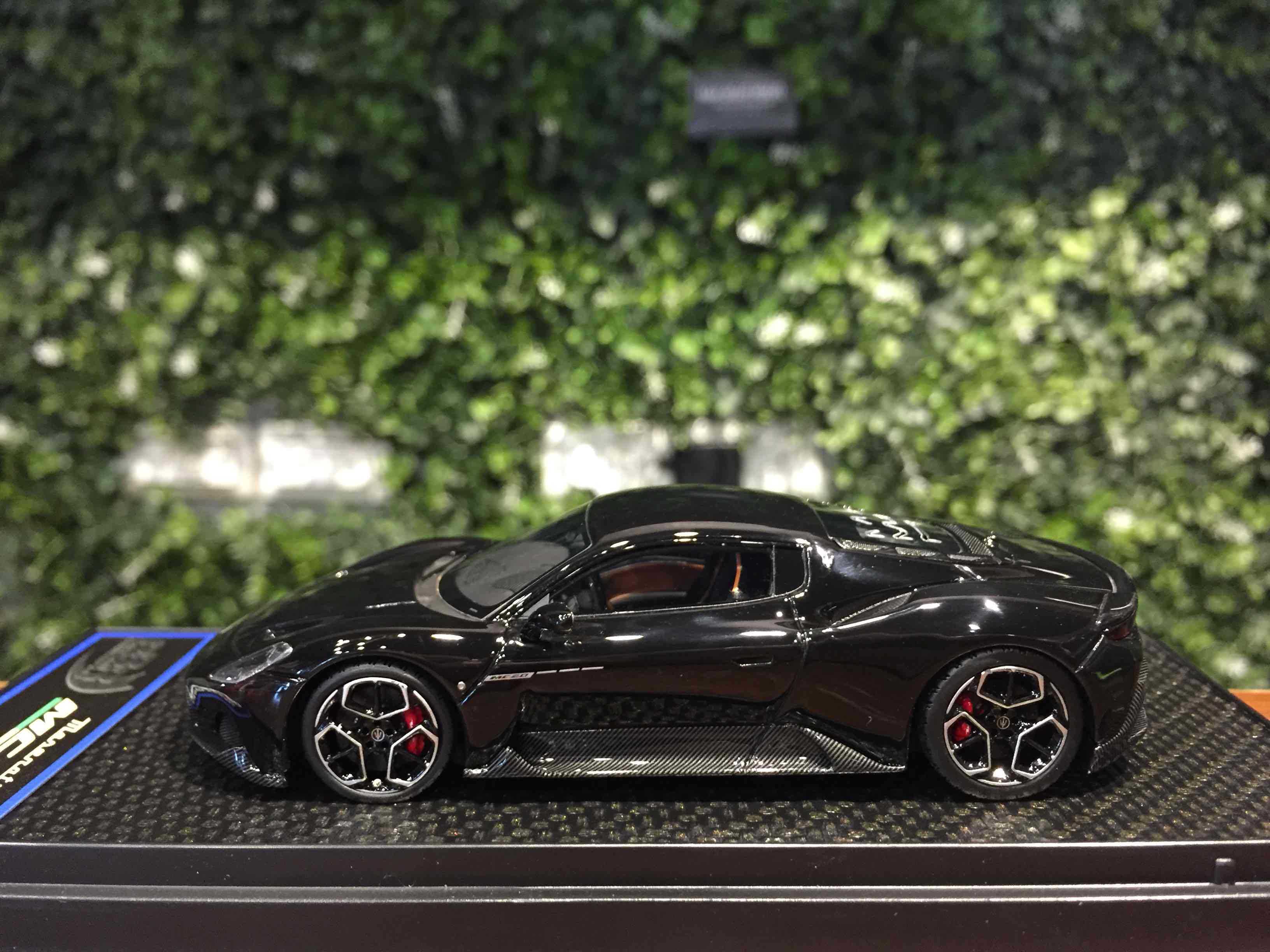 1/43 BBR Maserati MC20 2020 Nero Enigma BBRC251B【MGM】