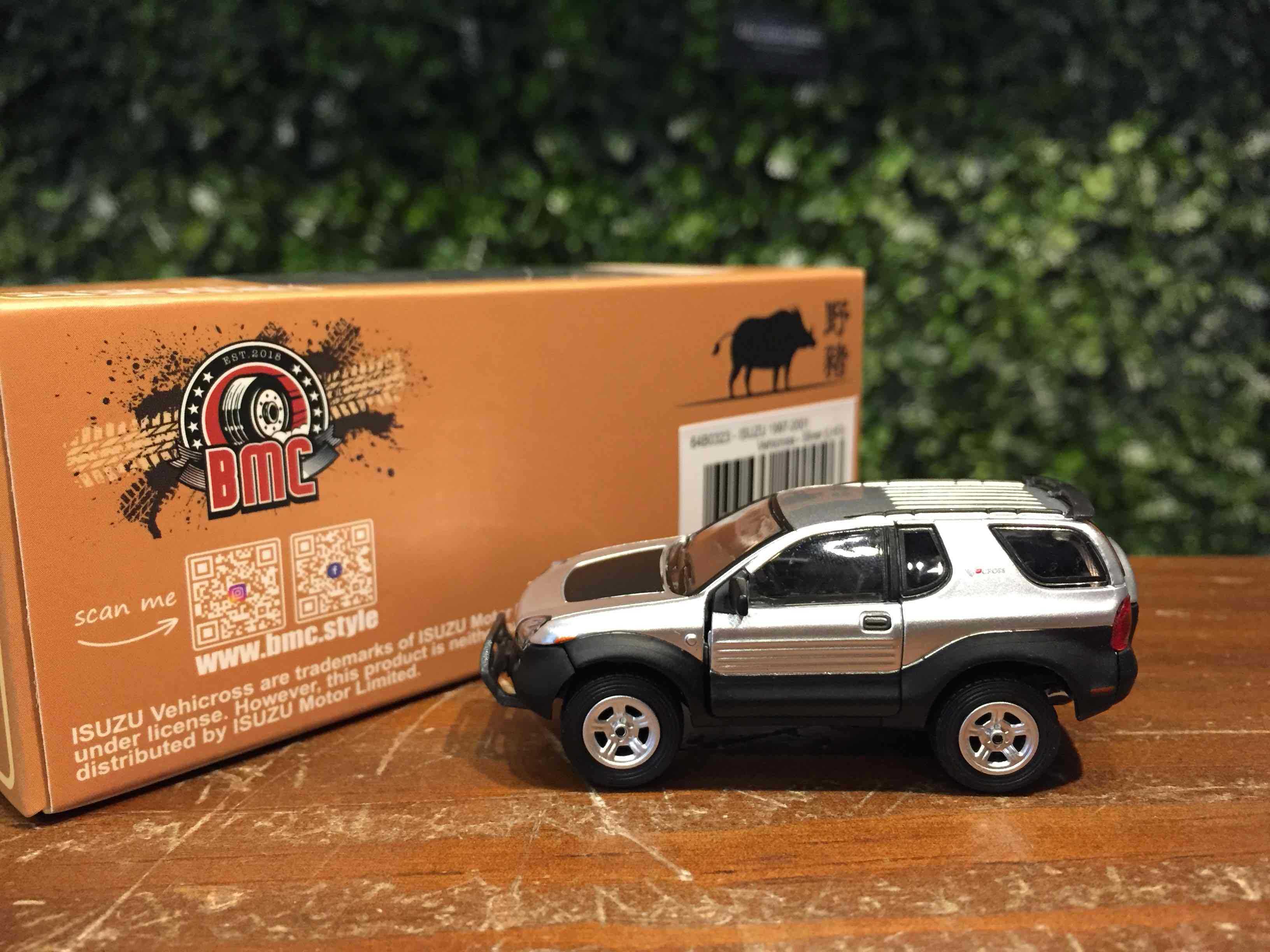 1/64 BM Isuzu Vehicross Silver 64B0323【MGM】