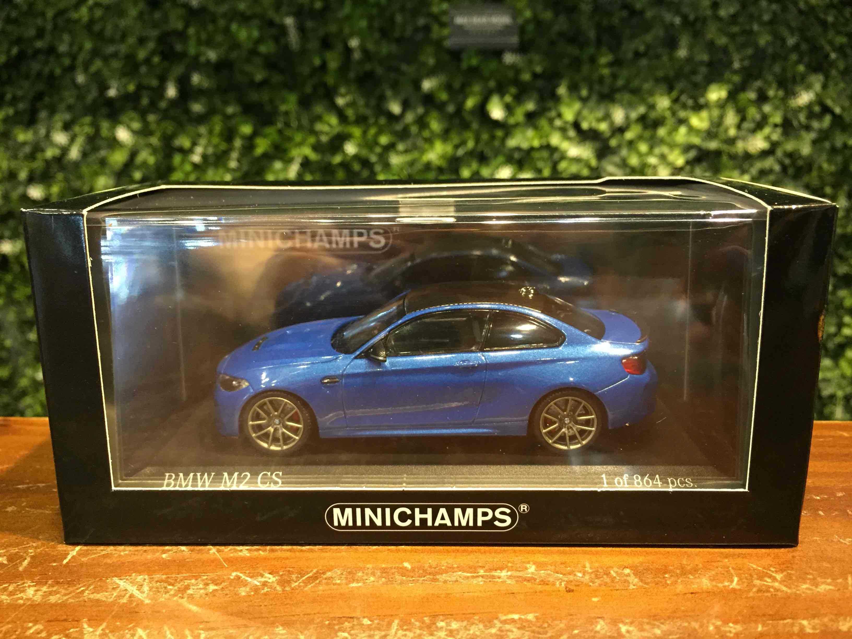 1/43 Minichamps BMW M2 CS 2020 Blue/Gold 410021025【MGM】