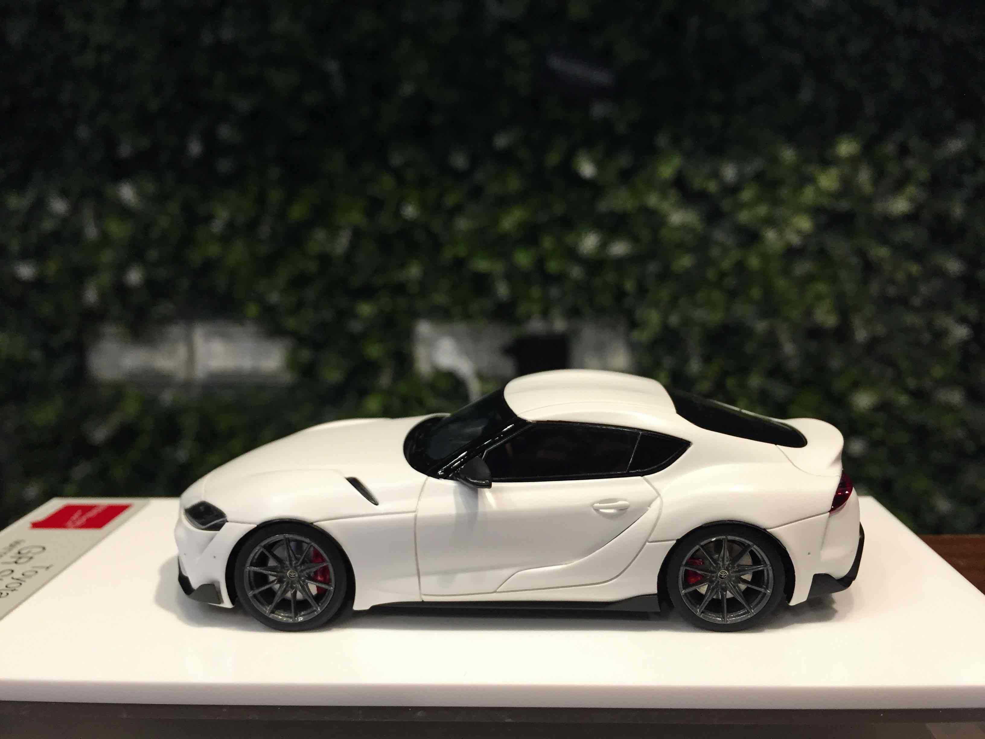 1/43 MakeUp Toyota GR Supra (A91) MatteWhite 2022 EM689【MGM】