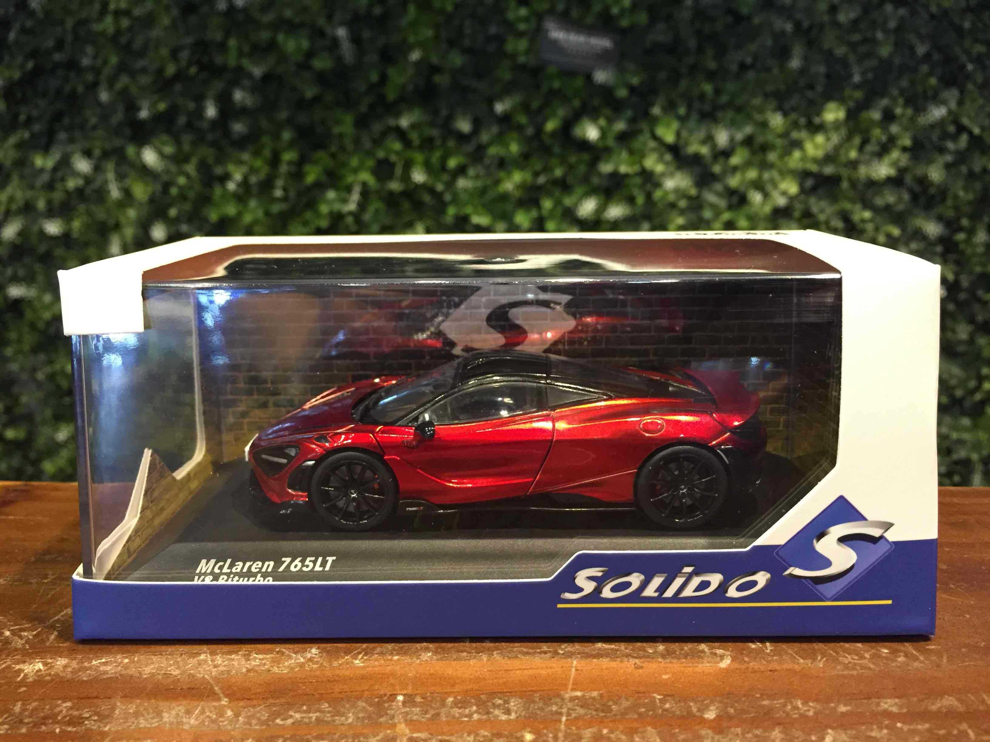 1/43 Solido McLaren 765 LT V8 Biturbo 2020 Red S4311908【MGM】