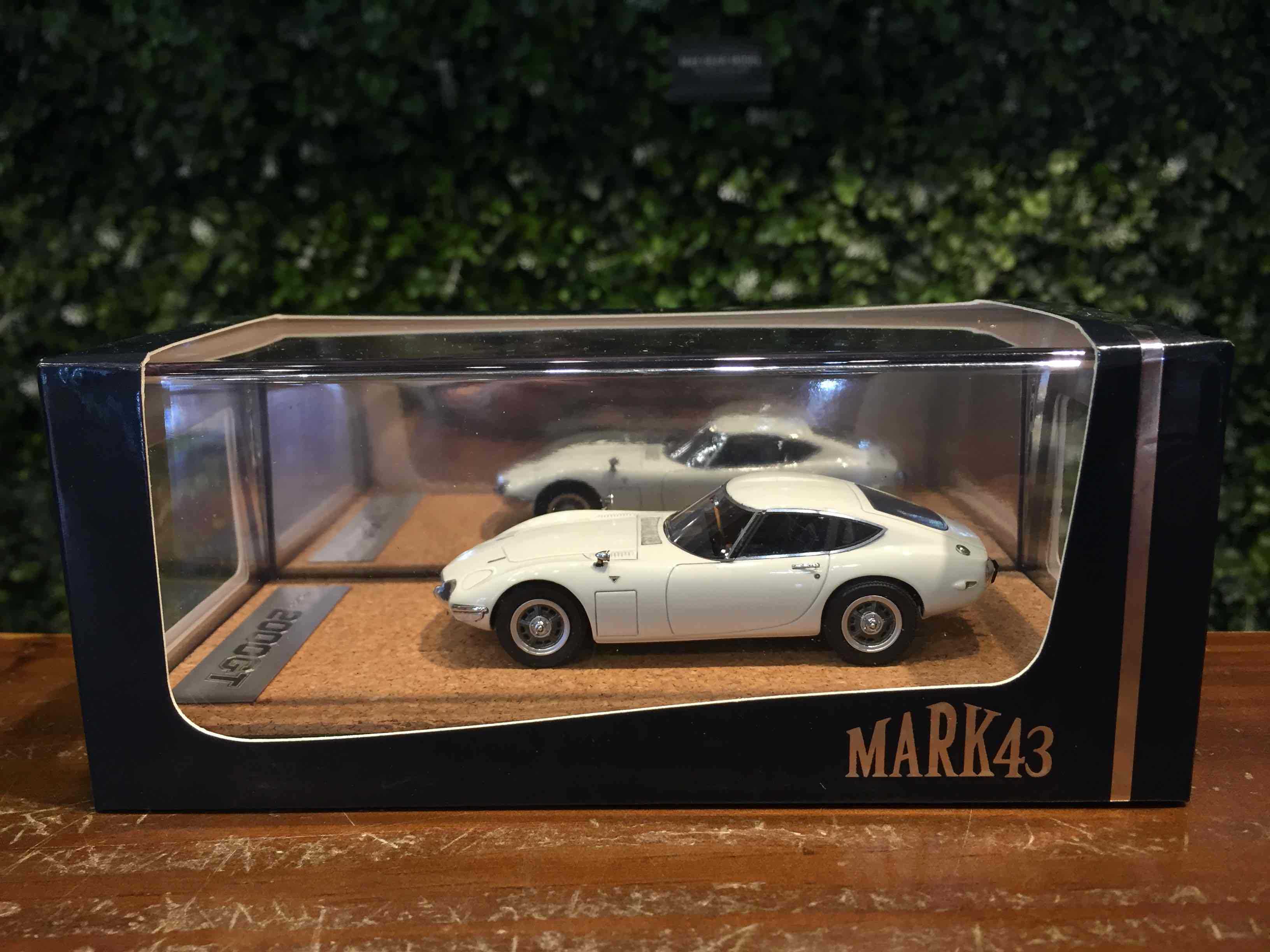 1/43 Mark43 Toyota 2000GT (MF10) Pegasus White PM4309BW【MGM