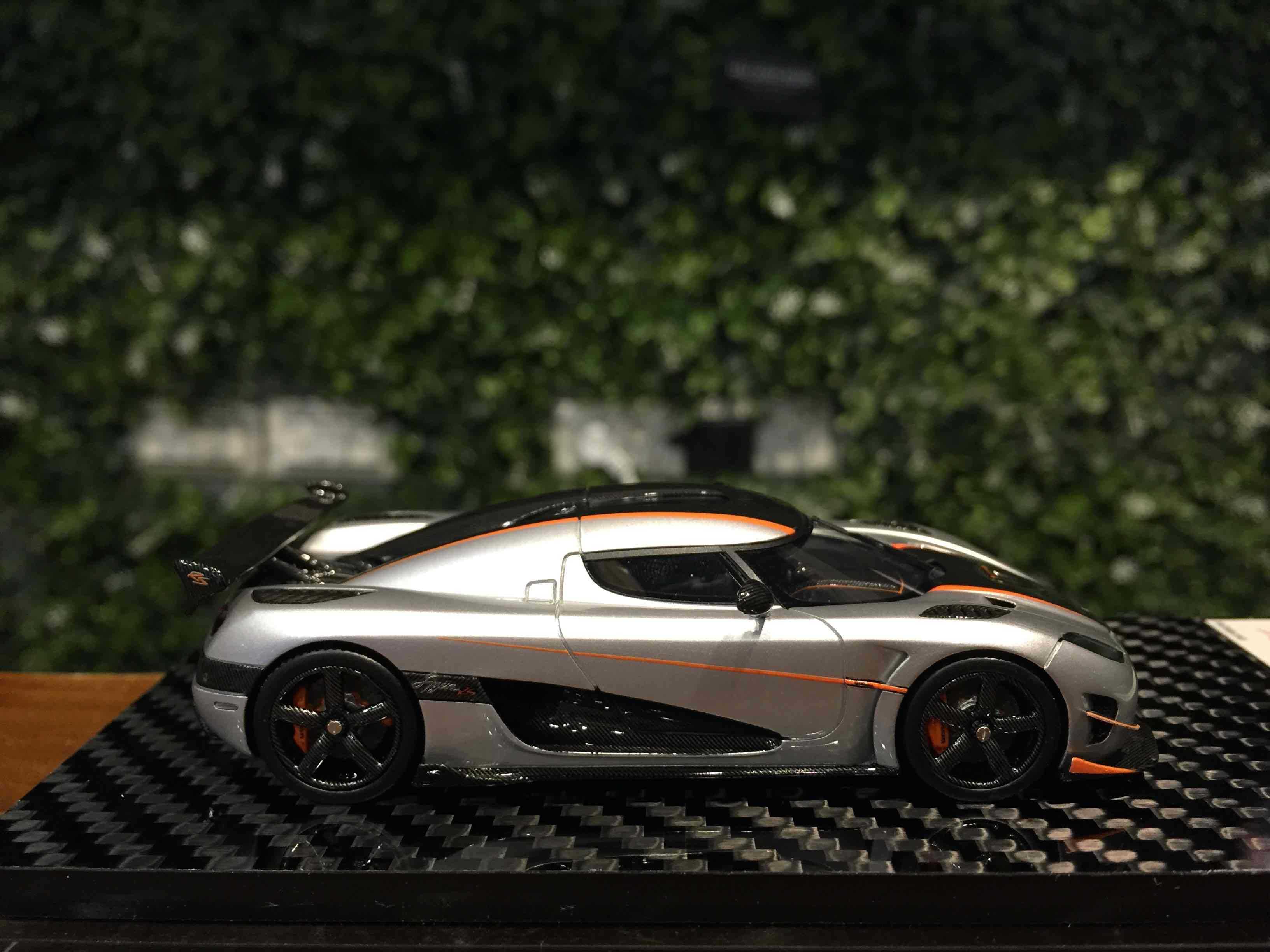 1/43 Gryning Koenigsegg Agera RS Silver/Carbon GD002B【MGM】