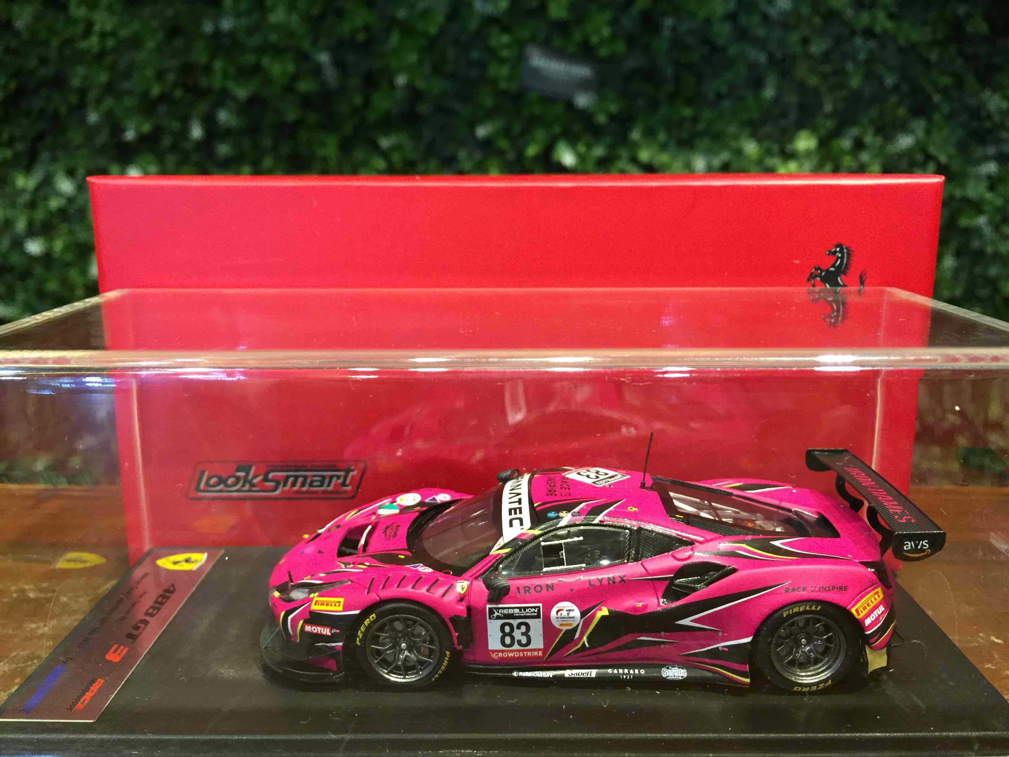 1/43 LookSmart Ferrari 488 GT3 Winner ProCup LSRC153 【MGM】