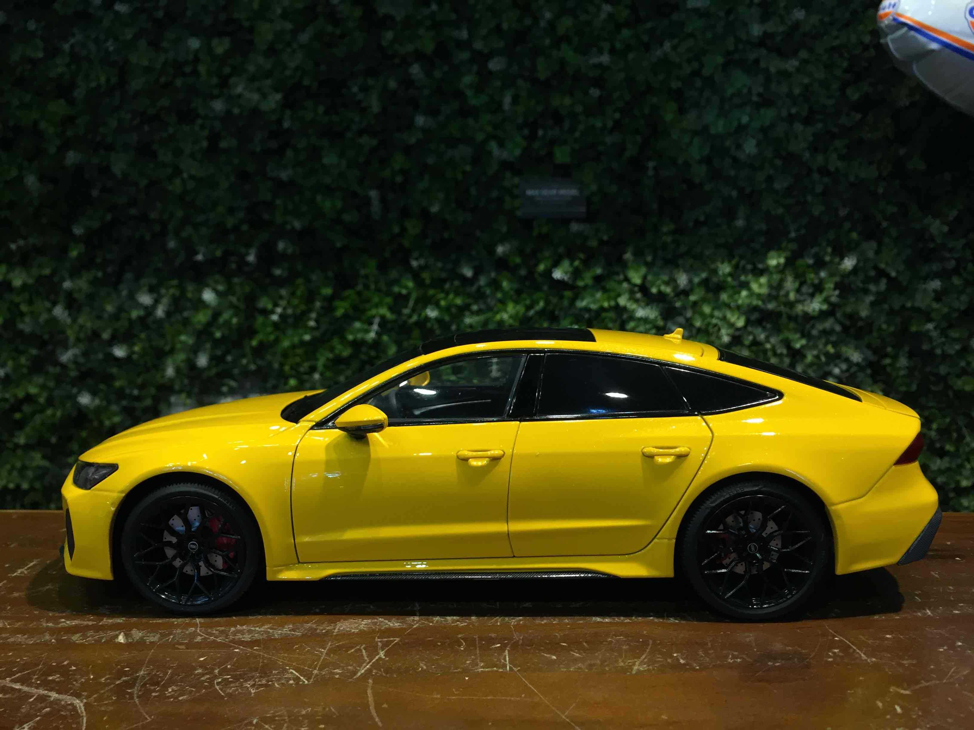 1/18 KengFai Audi RS7 Sportback (C8) 2021 Yellow【MGM】