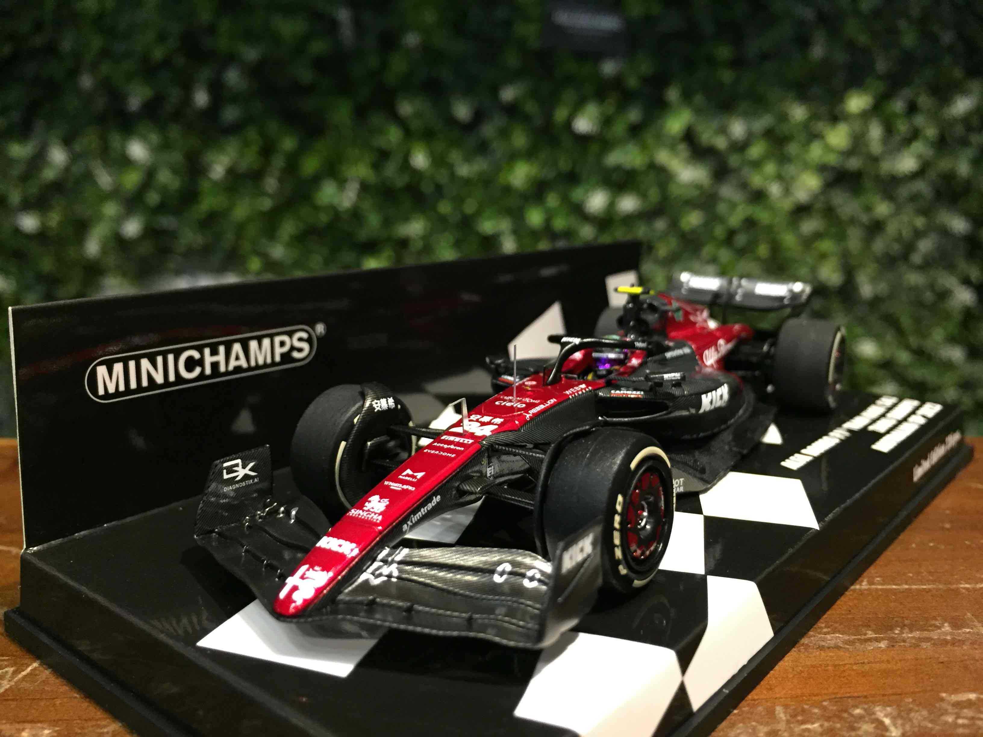 1/43 Minichamps Alfa Romeo C43 Zhou GuanYu 417230124【MGM】