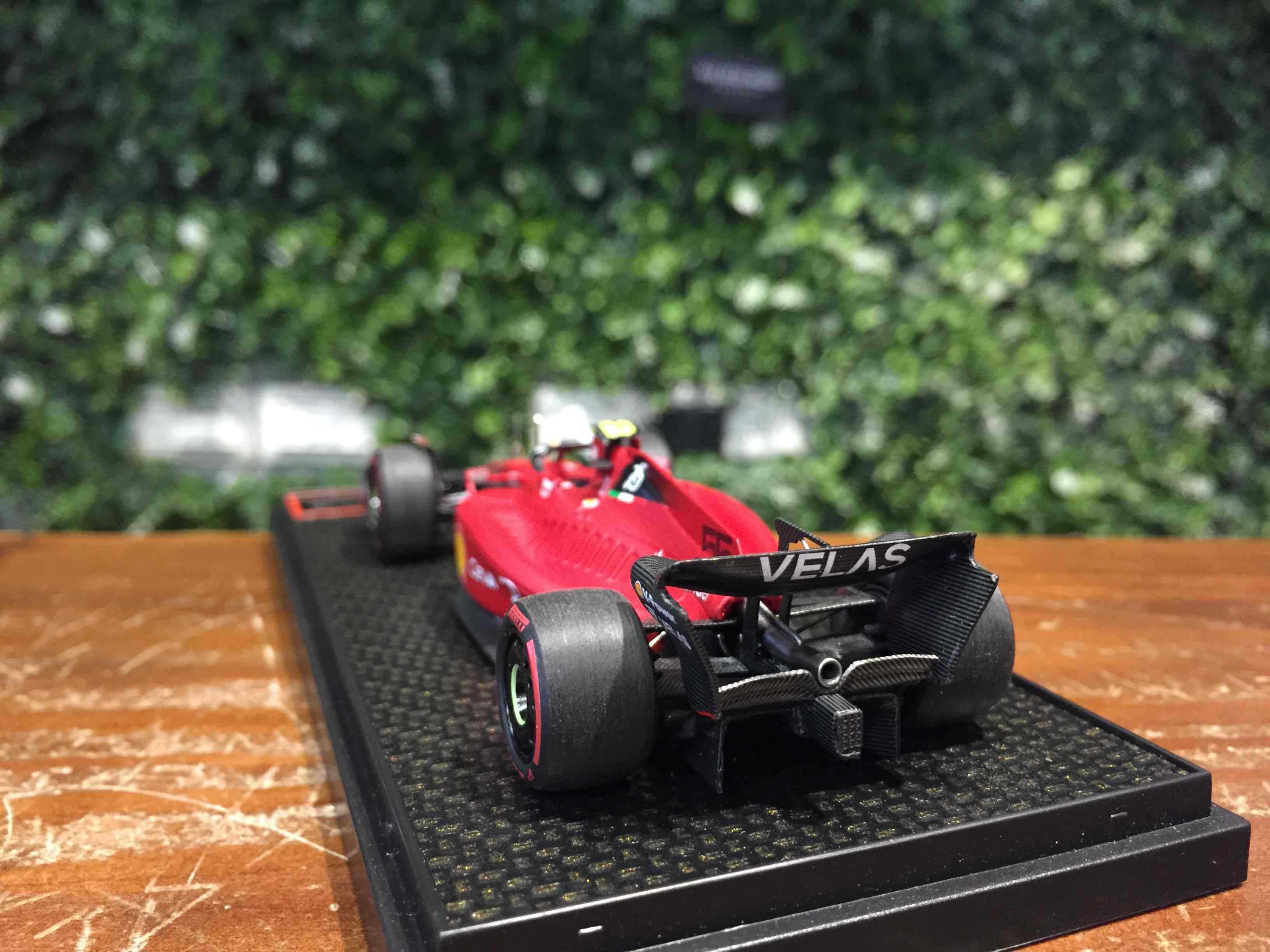 1/43 BBR Ferrari F1-75 Carlo Sainz Bahrain GP BBRC275B【MGM】