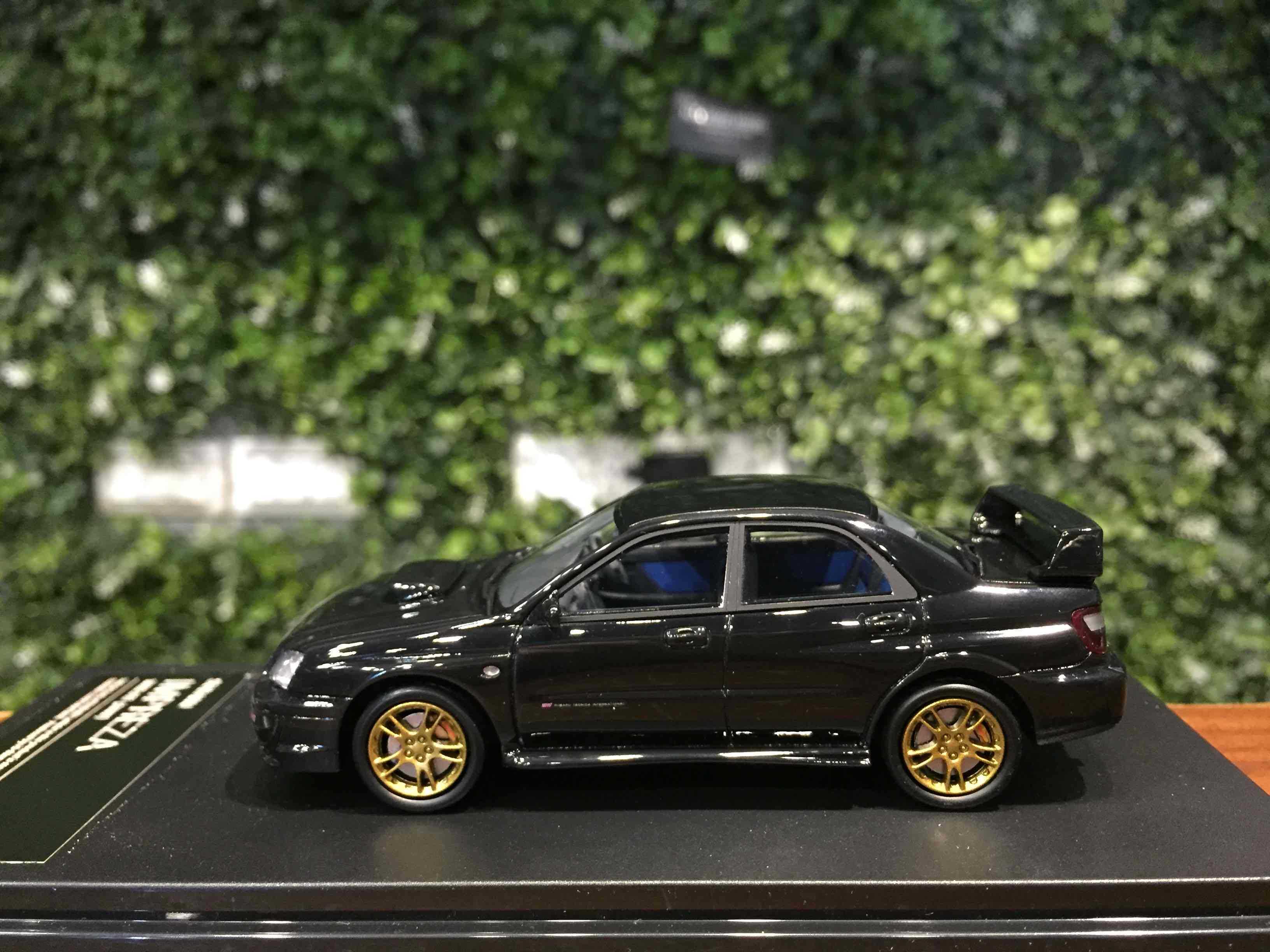 1/43 Hi-Story Subaru Impreza WRX STI 2002 Black HS433BK【MGM】