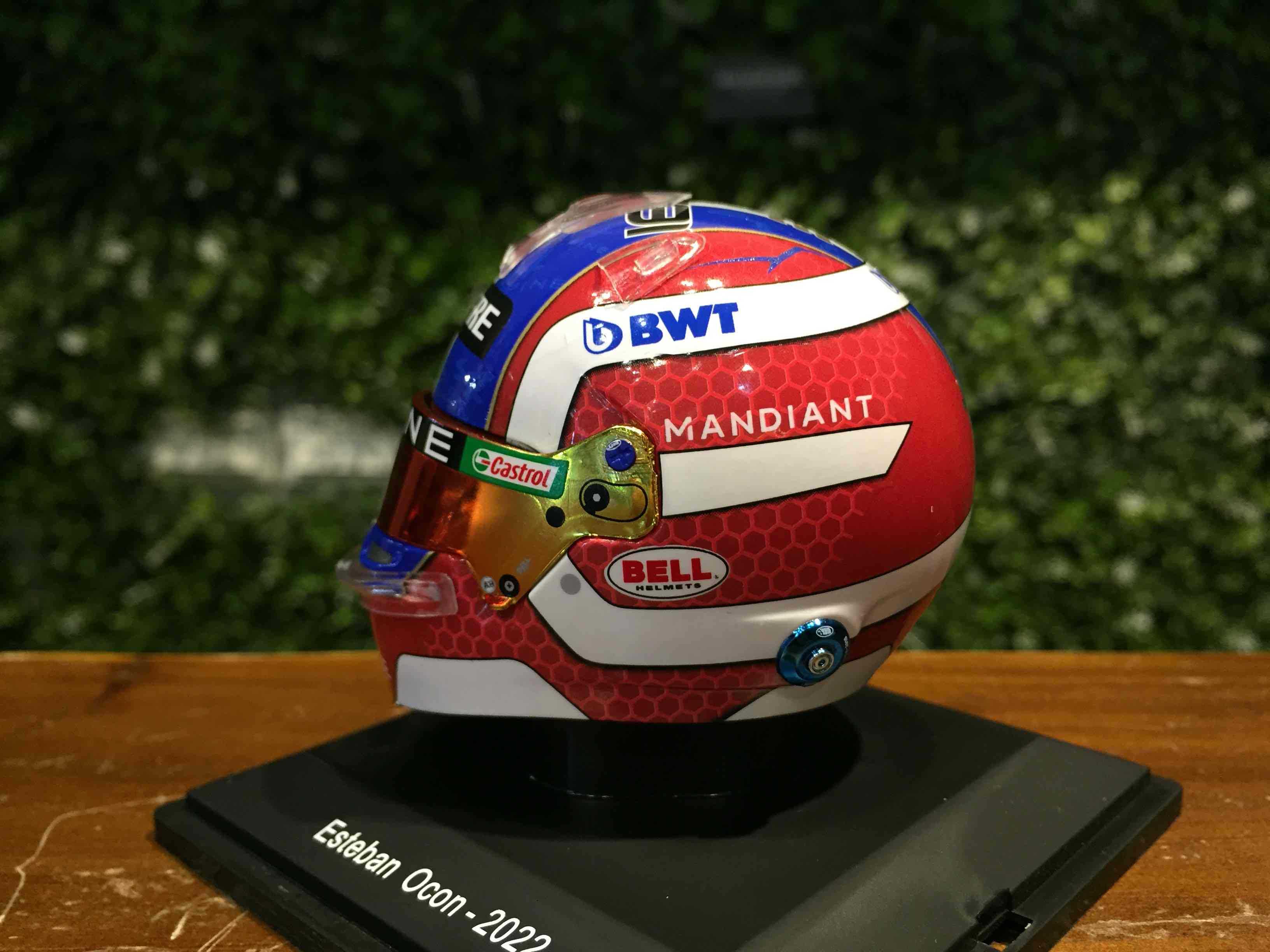 1/5 Spark Esteban Ocon Alpine 2022 Helmet 5HF080【MGM】