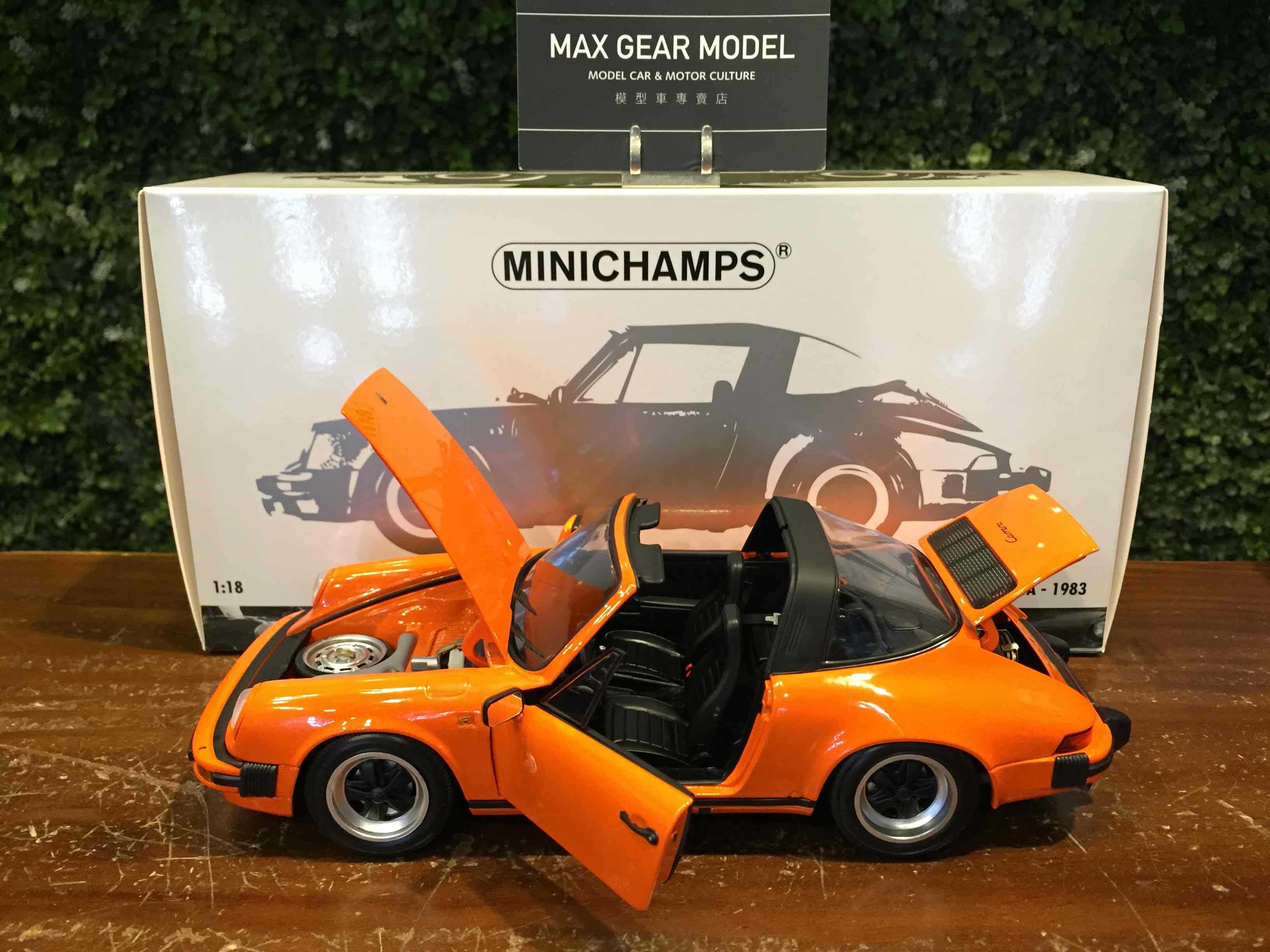 1/18 Minichamps Porsche 911 Carrera 3.2 Targa 100063064【MGM】