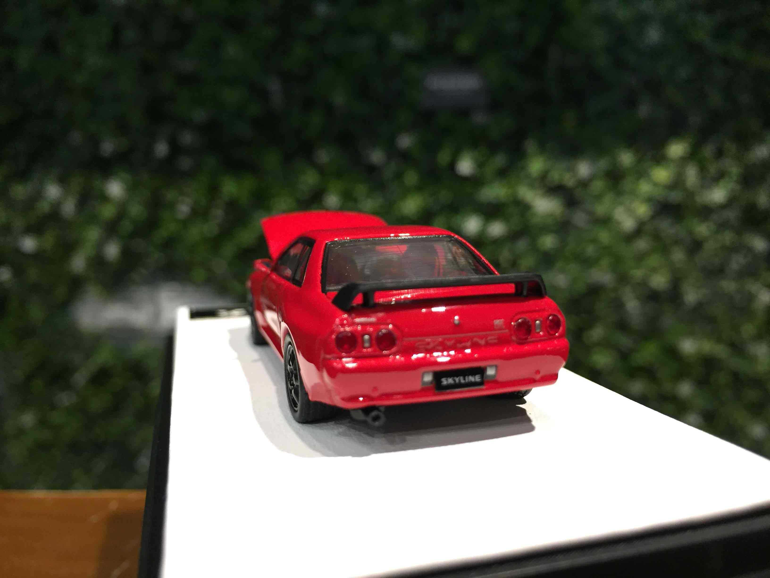 1/64 TimeModel Nissan Skyline GT-R (R32) Red TM644101【MGM】