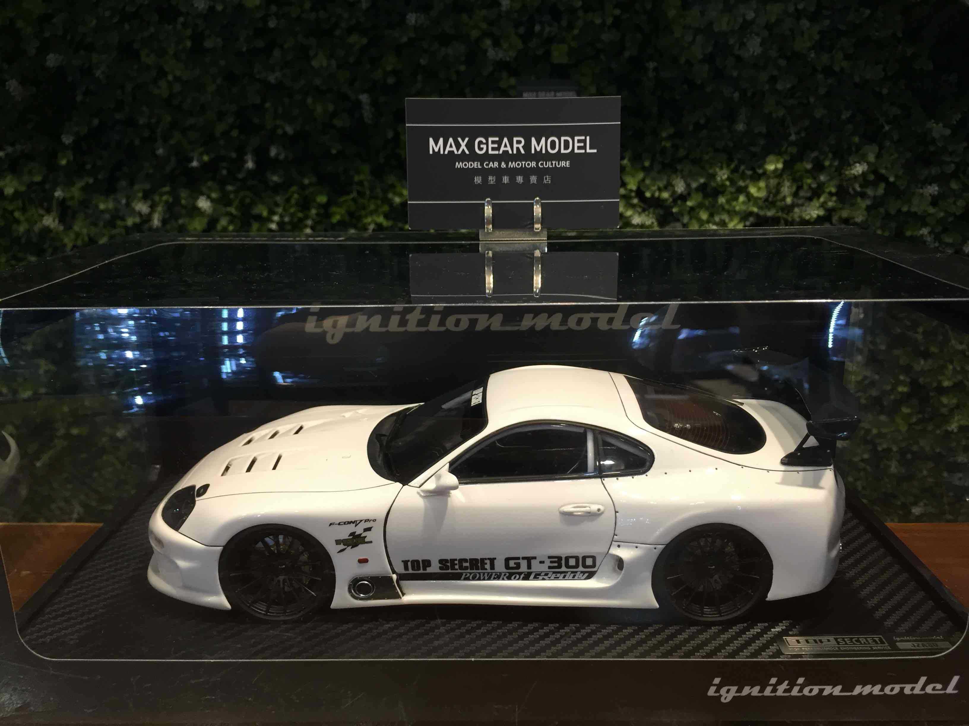 1/18 Ignition Top Secret GT300 Supra (JZA80) IG2486【MGM】