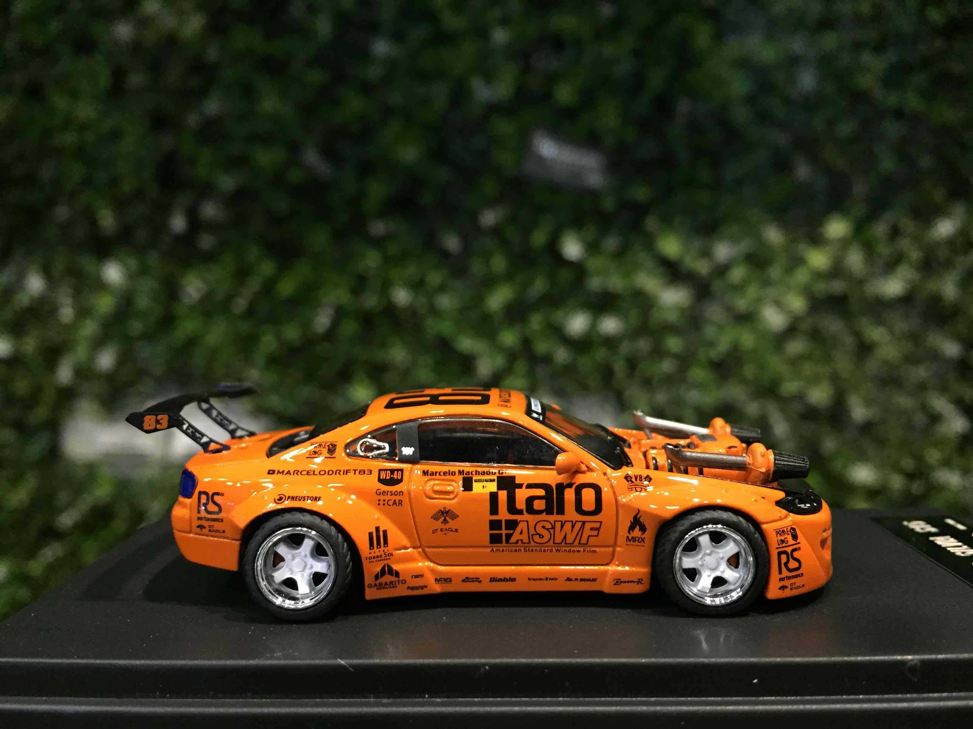 1/64 YS Nissan Silvia S15 4.0 V8 Orange【MGM】
