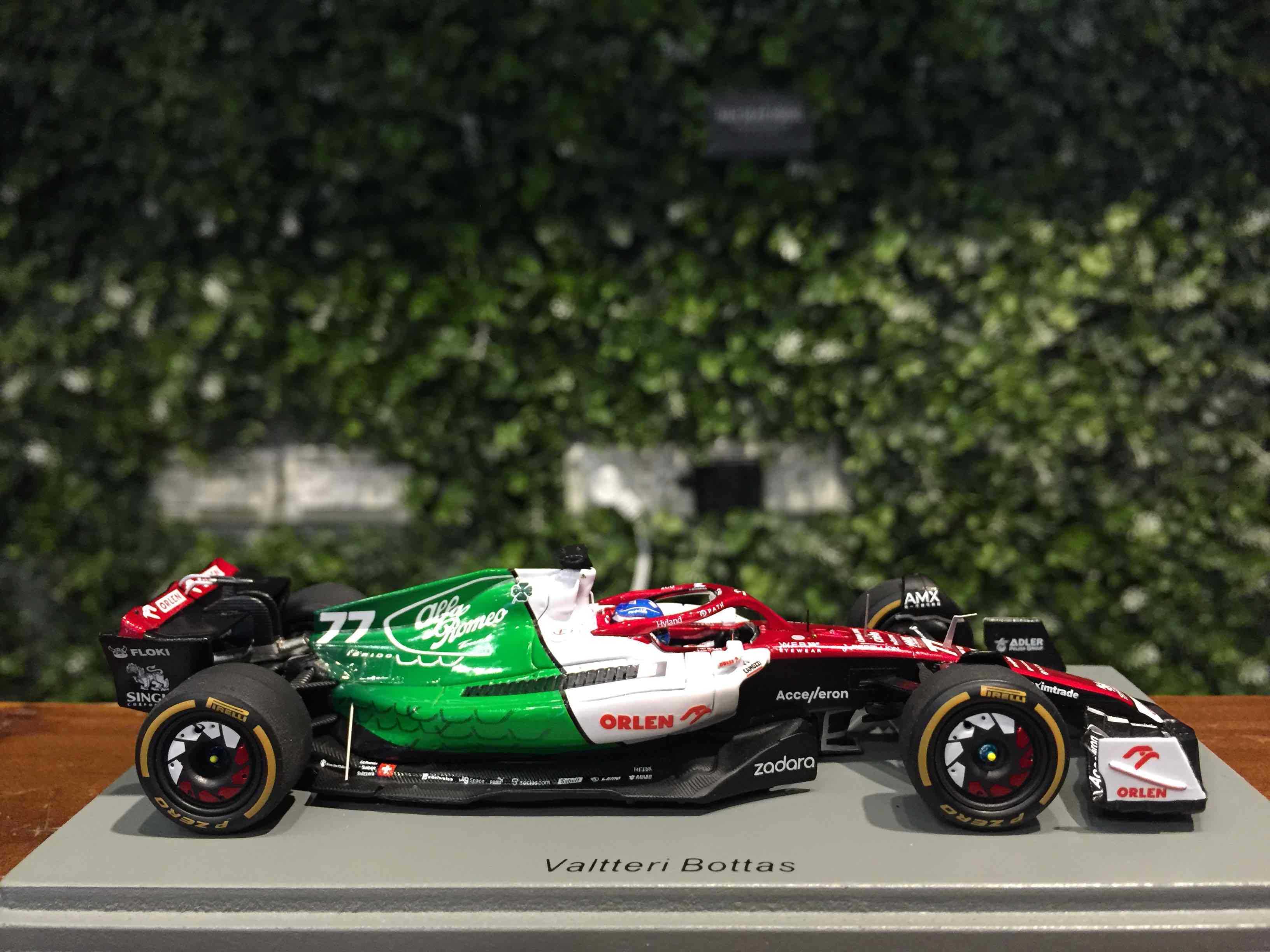 1/43 Spark Alfa Romeo C42 Valtteri Bottas GP 2022 S8539【MGM】