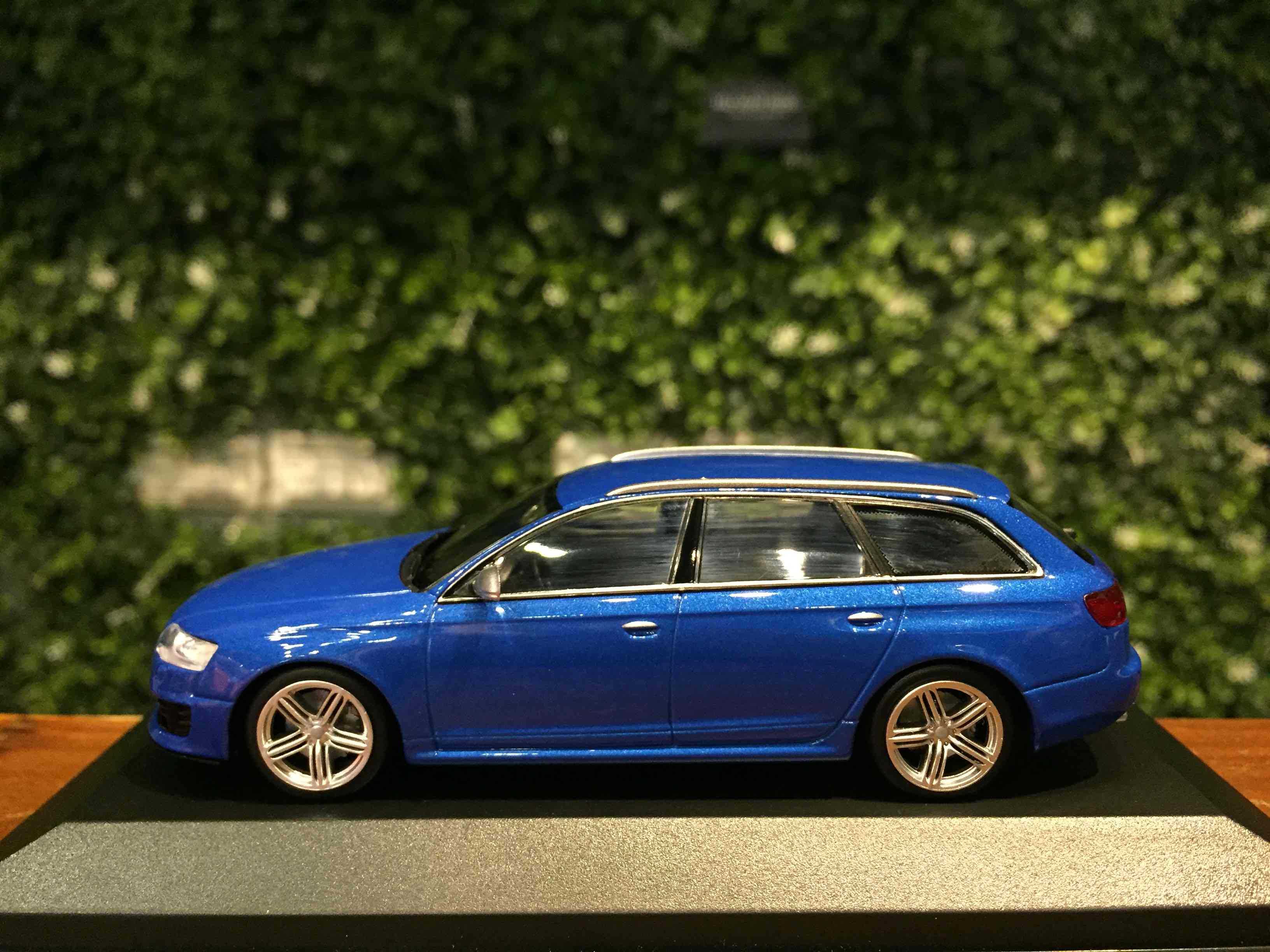 1/43 Minichamps Audi RS6 Avant 2007 Blue 940017211【MGM】