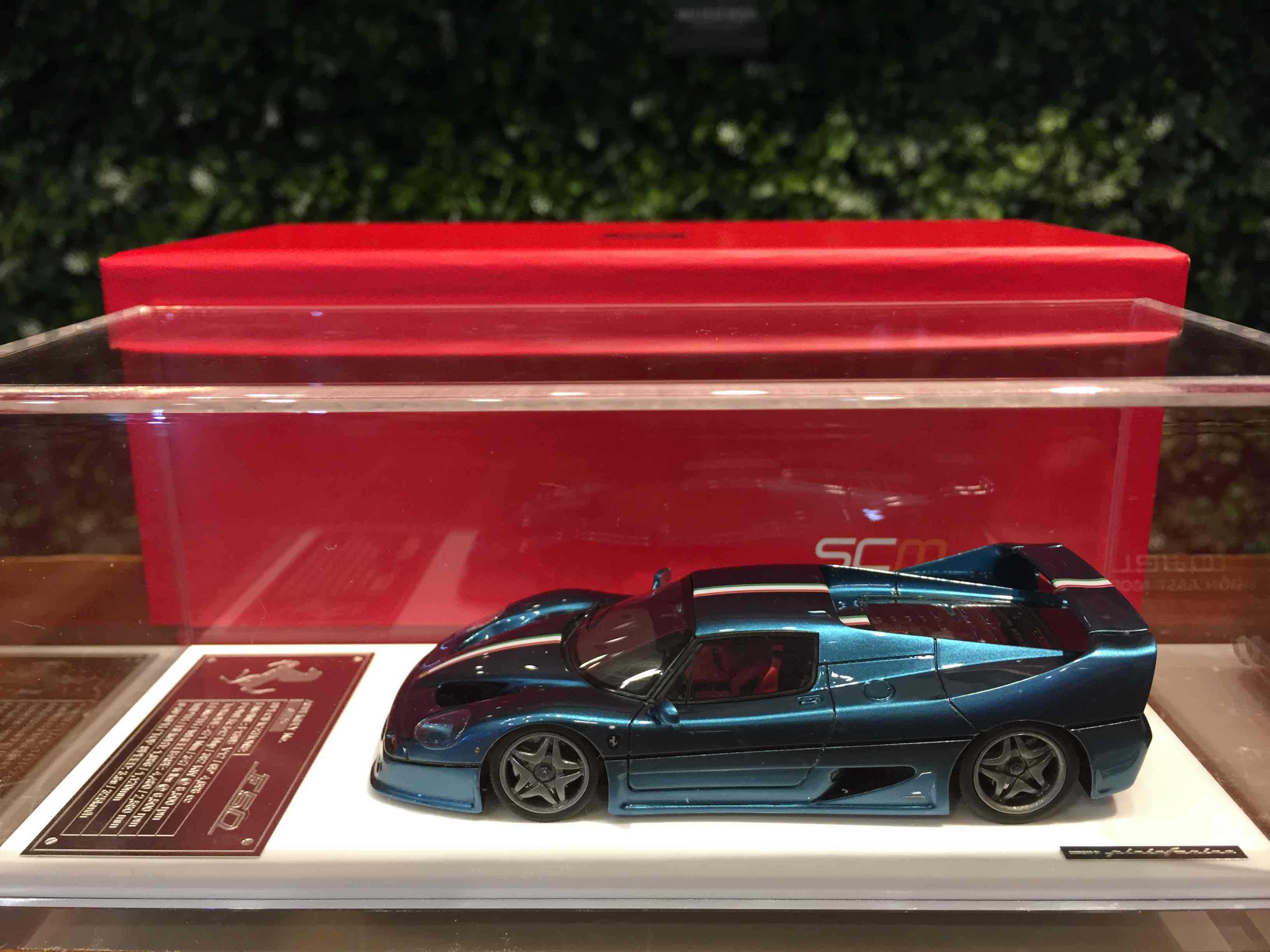1/43 SCM Ferrari F50 Coupe Chrome Mirage Blue CM608EX1【MGM】