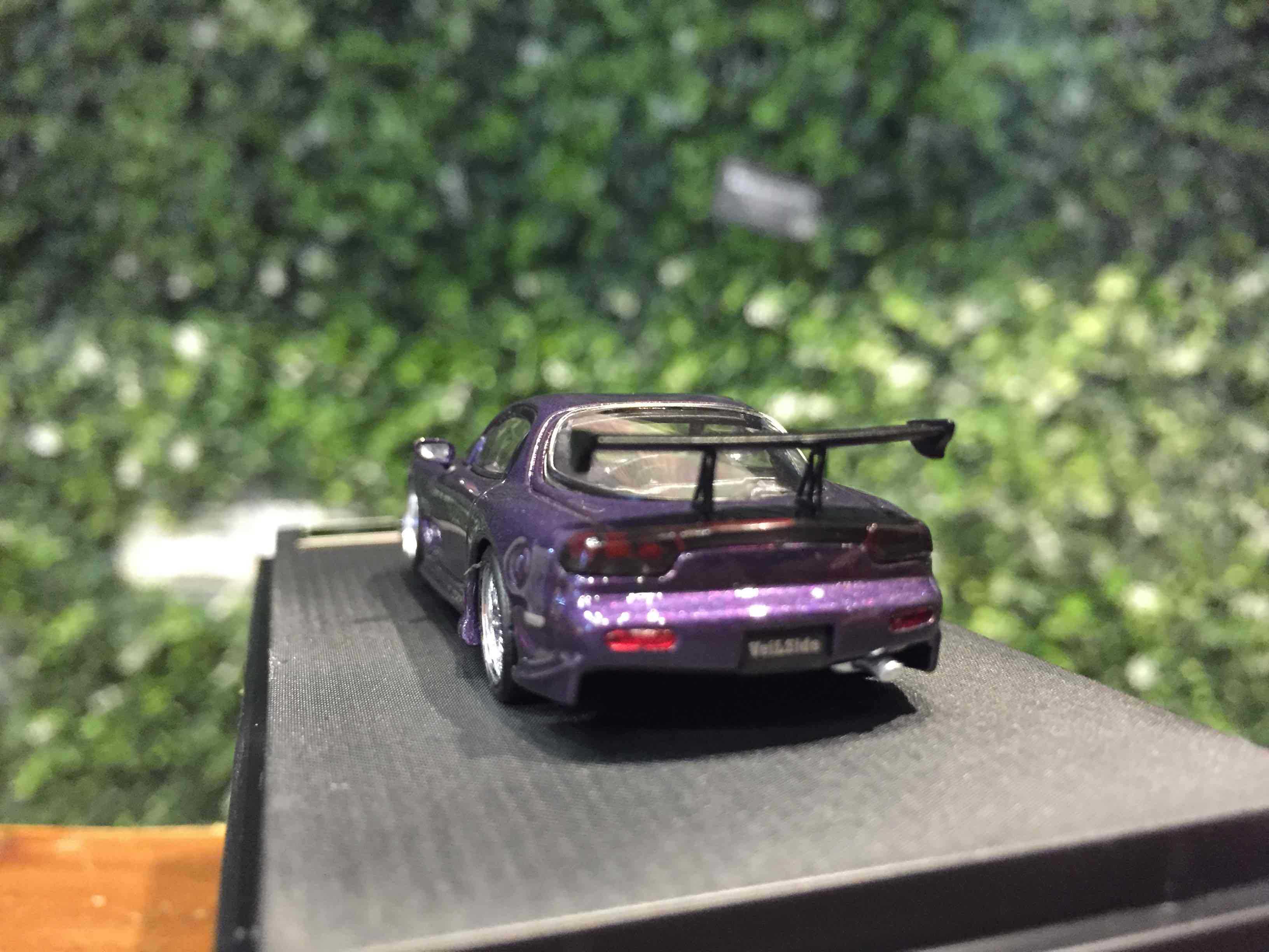 1/64 Mortal Veilside Fortune 7 Mazda RX-7 Purple【MGM】