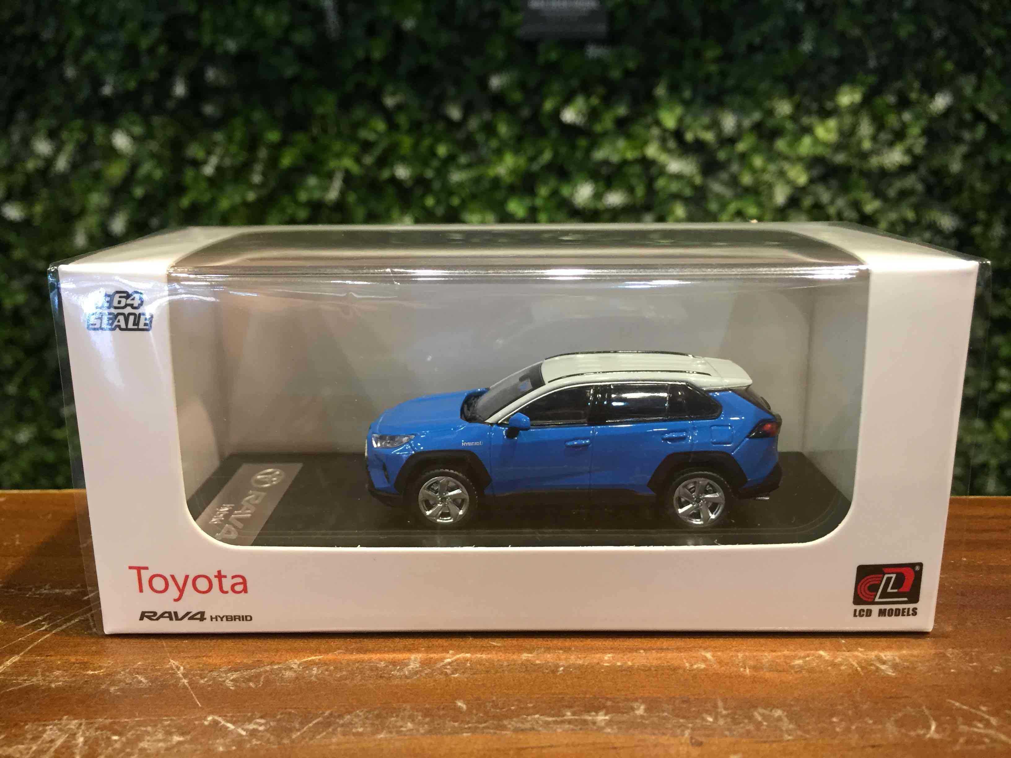 1/64 LCD Models Toyota RAV4 Hybrid Blue LCD64020BG【MGM】