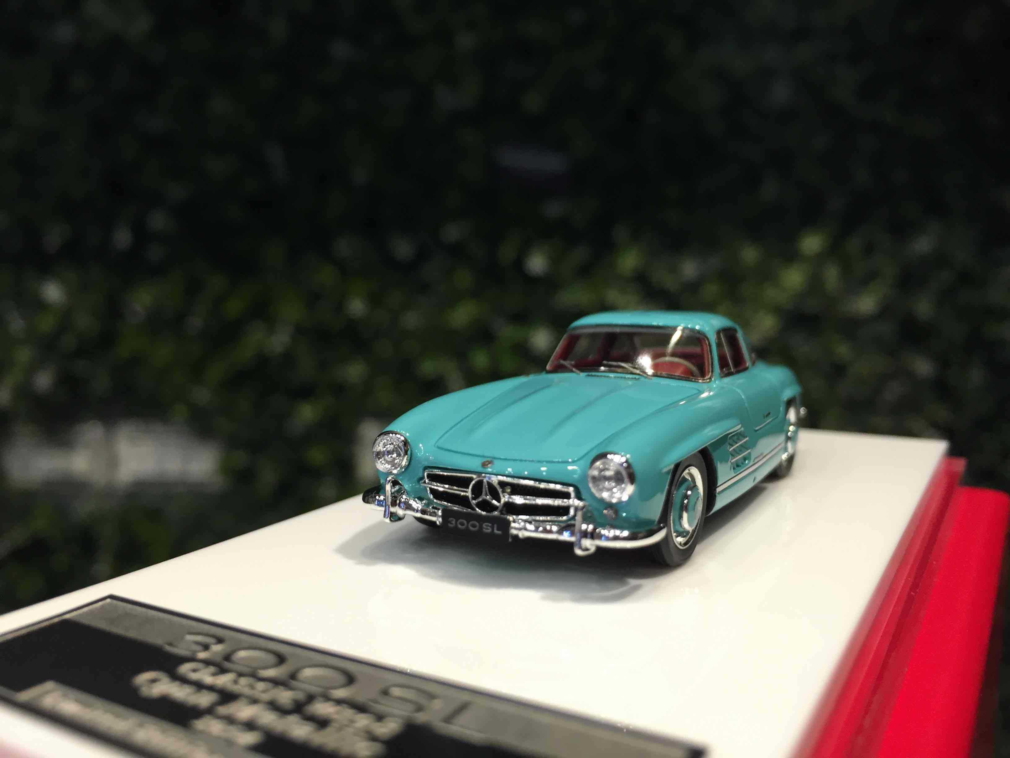 1/64 SCM Mercedes-Benz 300 SL (W198) Cyan Met SCM05R【MGM】