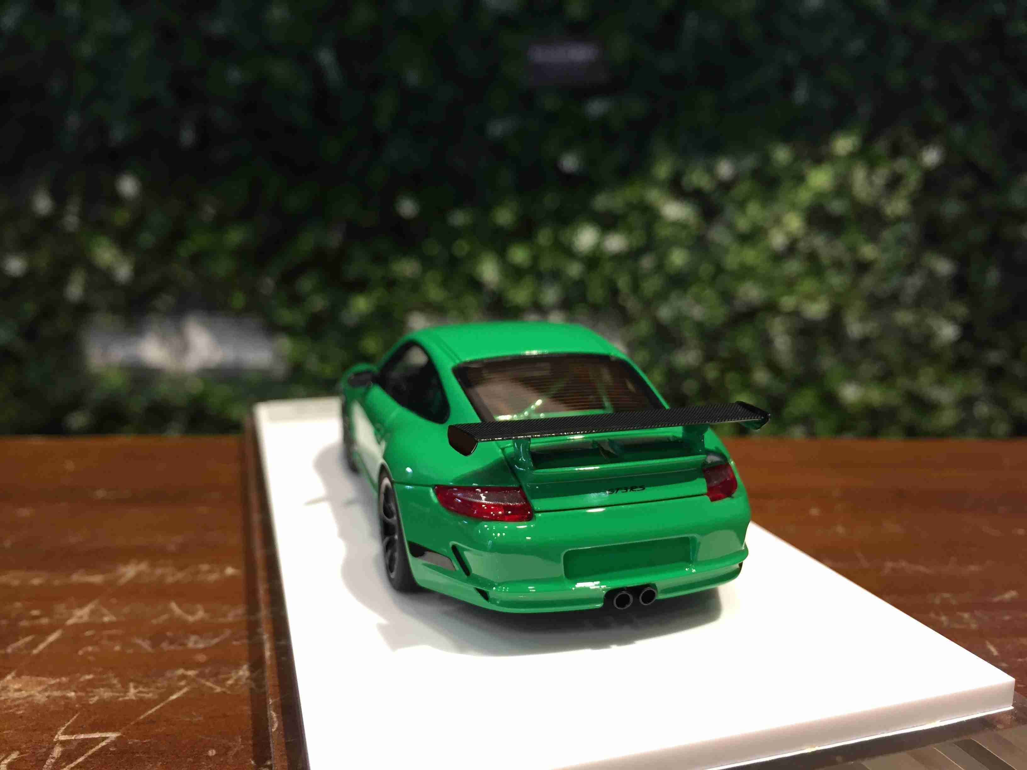 1/43 MakeUp Porsche 911 (997) GT3 RS 2007 Green EM600B【MGM】