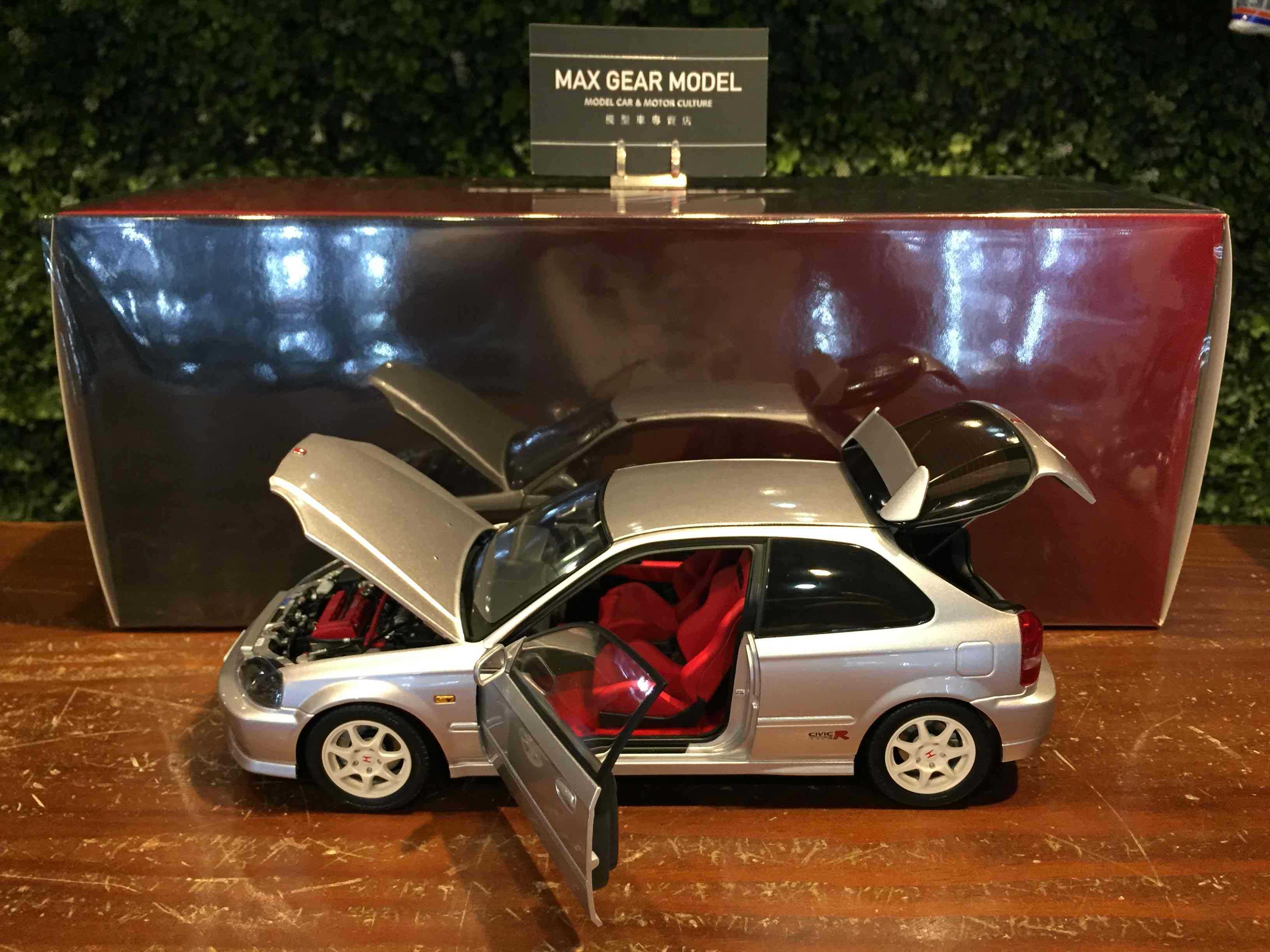 1/18 Motorhelix Honda Civic Type R (EK9) Silver M85004【MGM】