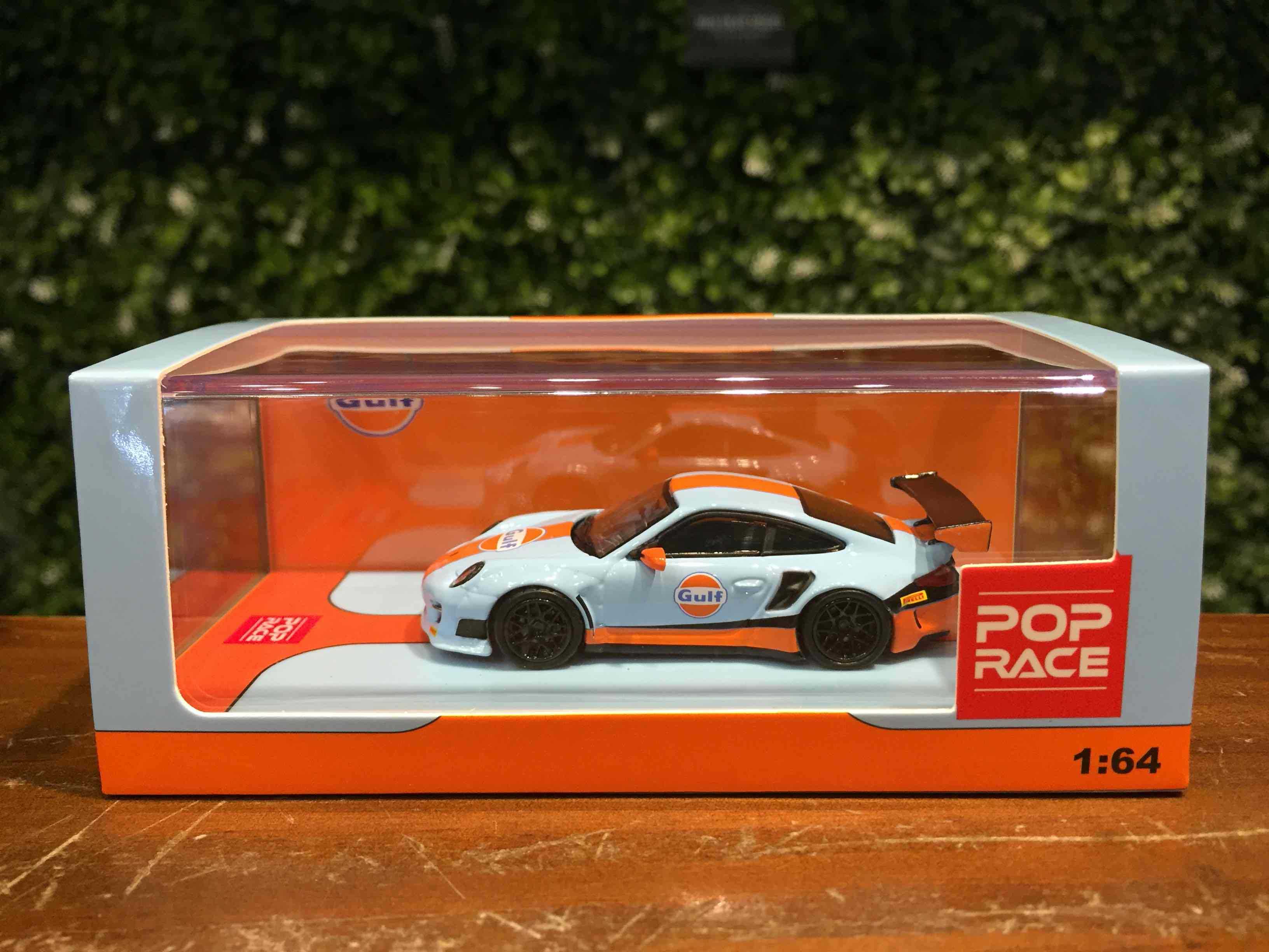 1/64 POPRACE LBWK Porsche 911 (997) Gulf PR64997LWGU【MGM】
