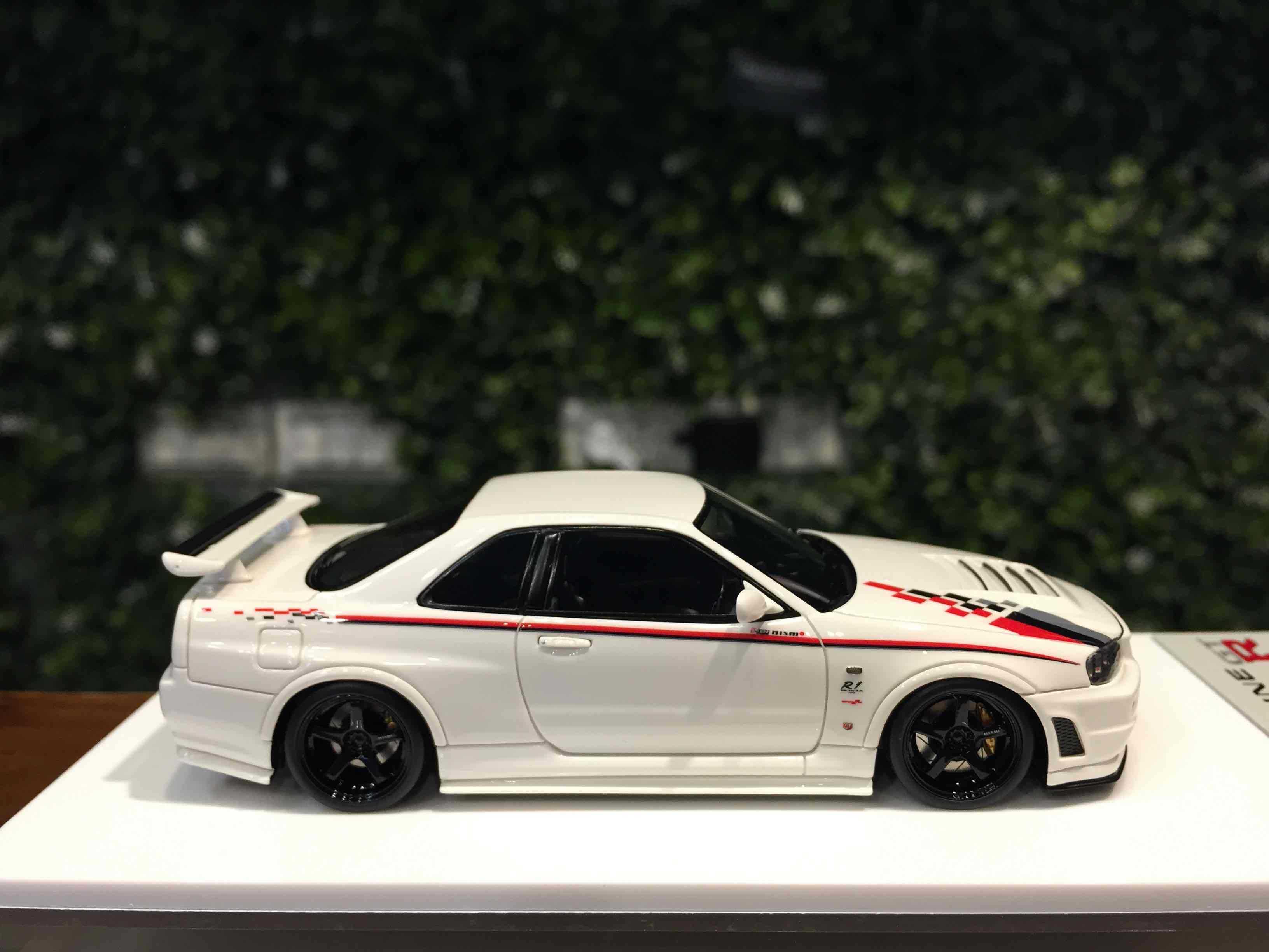 1/43 MakeUp Nissan Skyline GT-R R34 NISMO R-tune EM436E【MGM