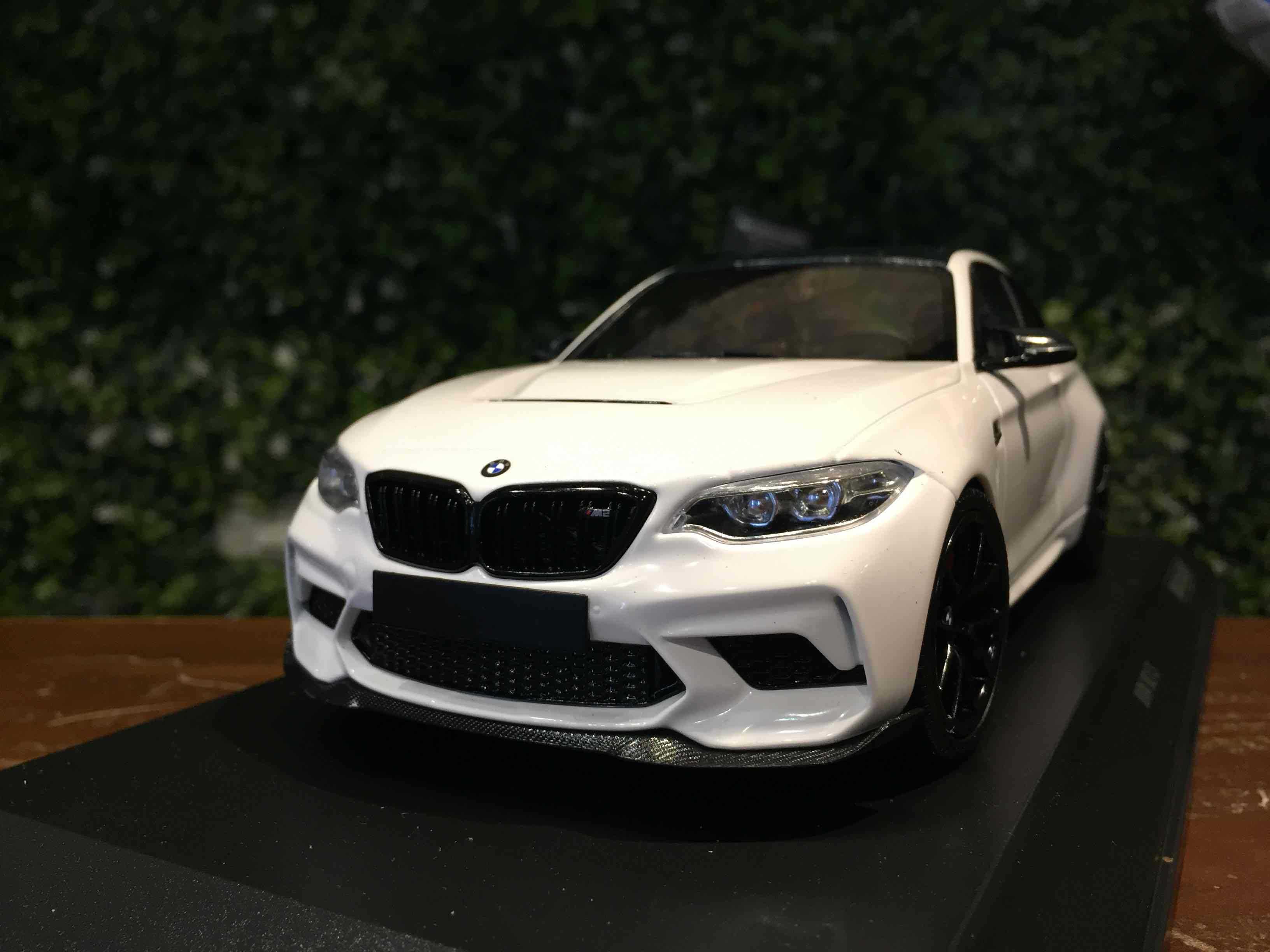【開封済み新品】1/18 minichamps BMW M2 CS 白 F87 Minichamps 2020 BMW M2 CS Coupe (F87) Alpine White 1:18