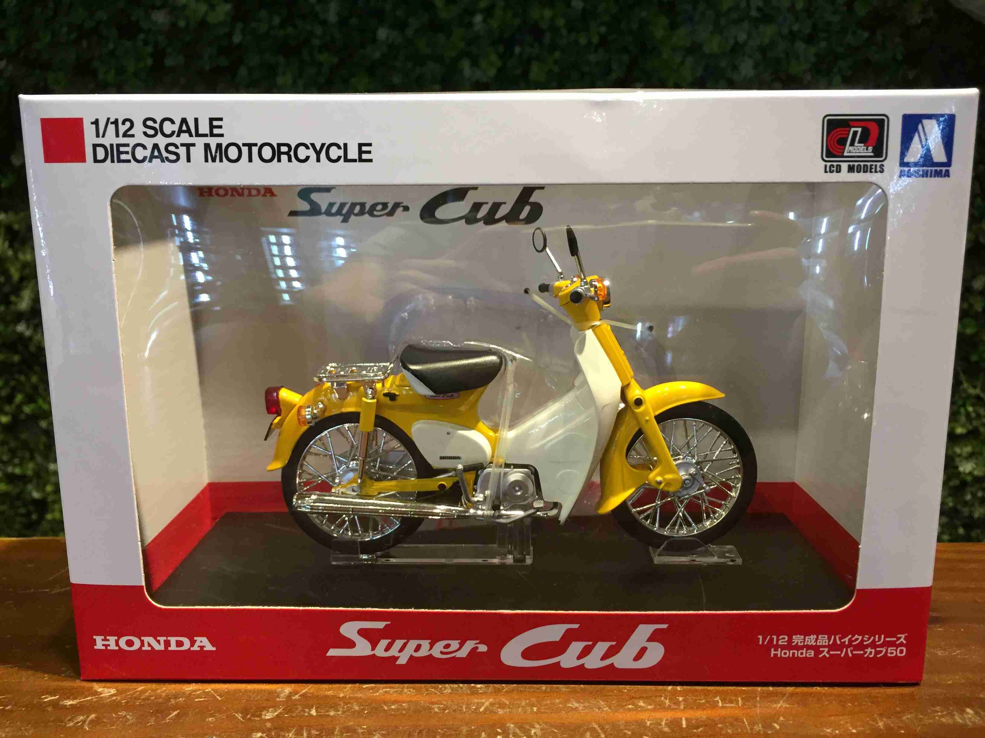 1/12 Aoshima Honda Super Cub 50 Yellow 106396【MGM】