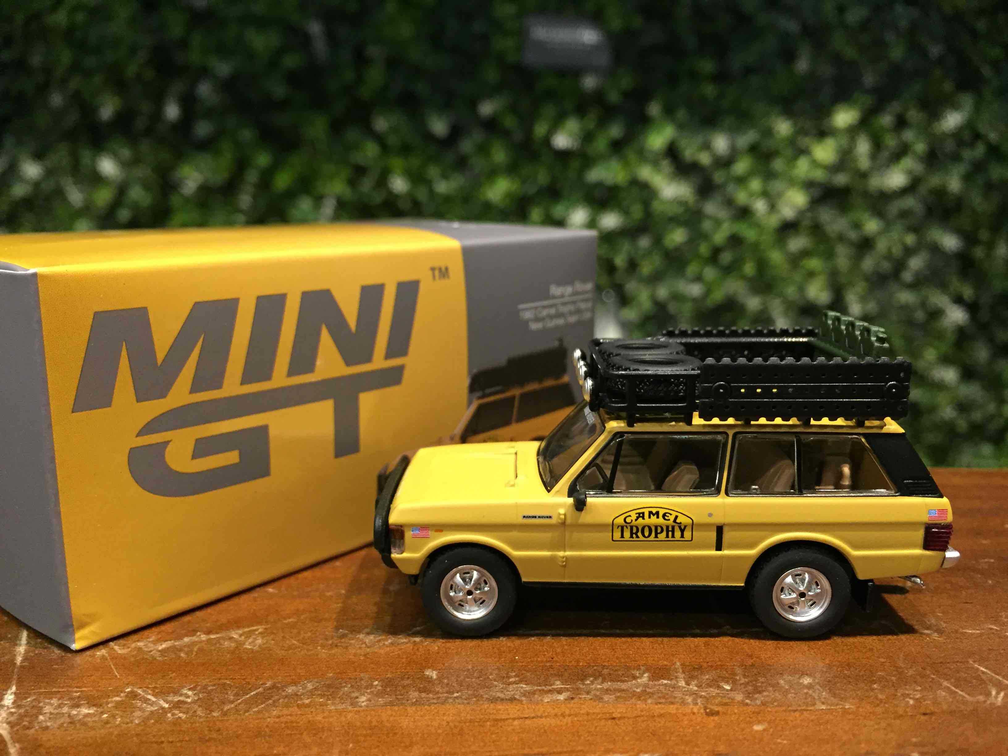 1/64 MiniGT Range Rover Camel Trophy Papua MGT00509L【MGM】