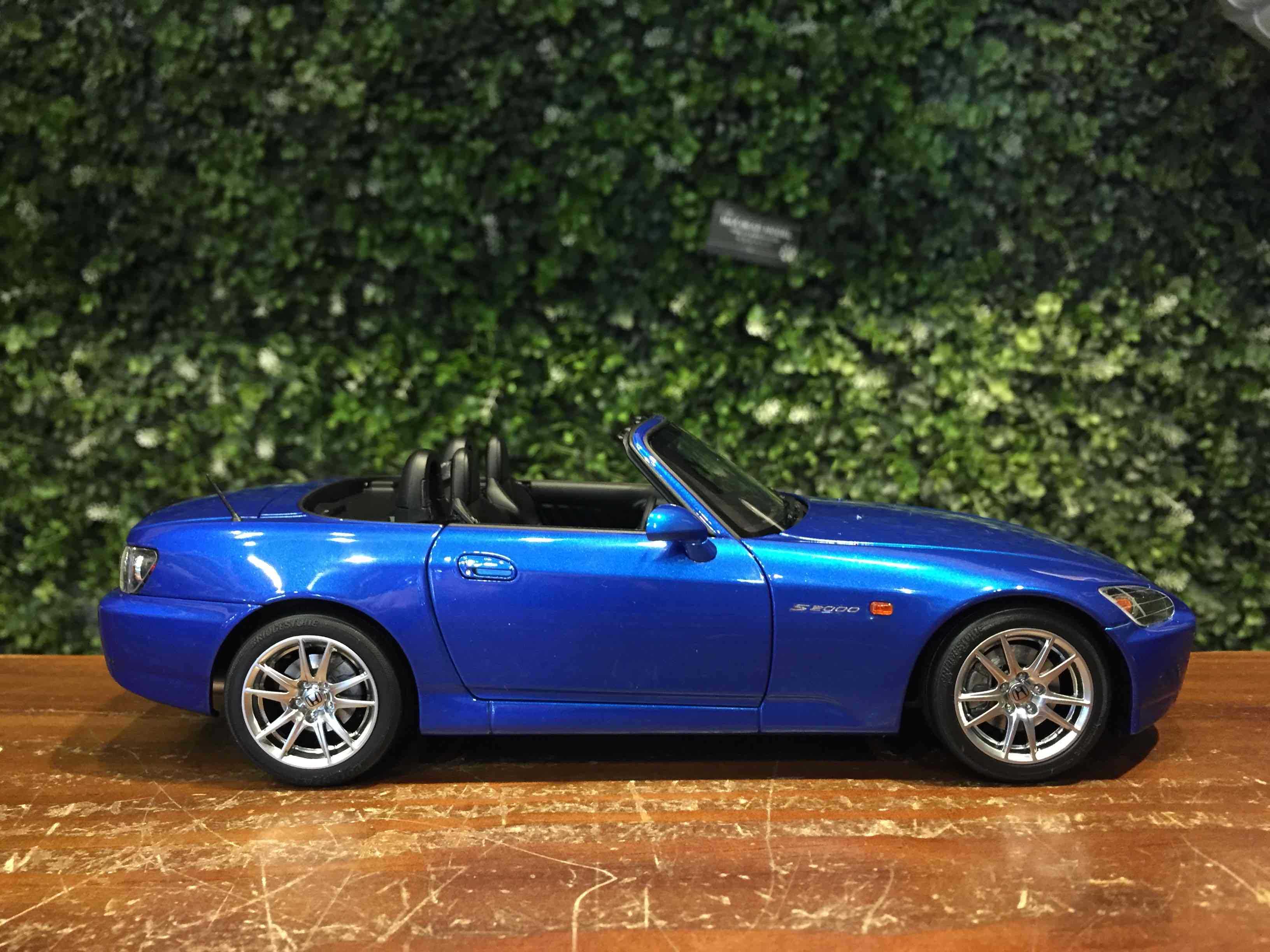 1/18 Motorhelix Honda S2000 (AP2) Blue Metallic M85107【MGM】