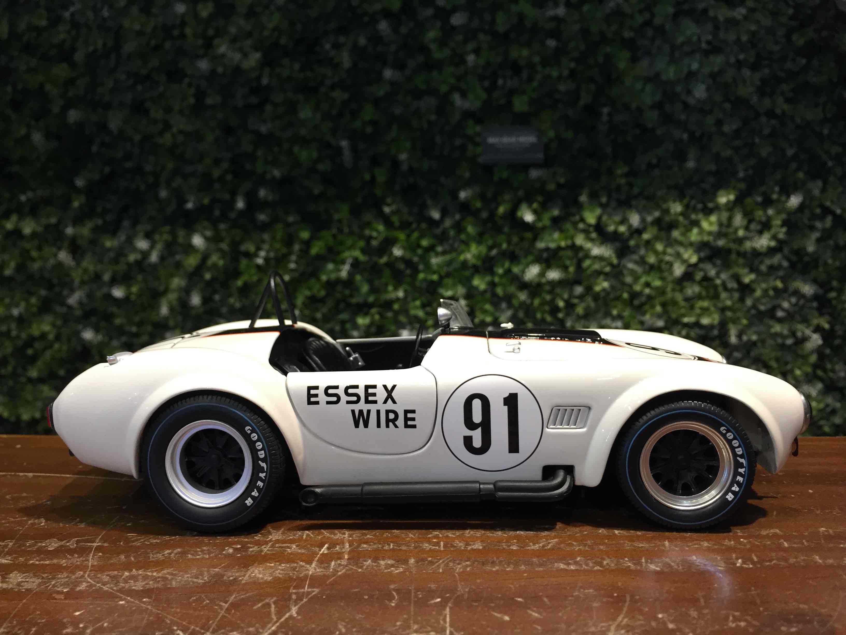 1/18 Kyosho Shelby Cobra 427 S/C Essex White 08047EW【MGM】