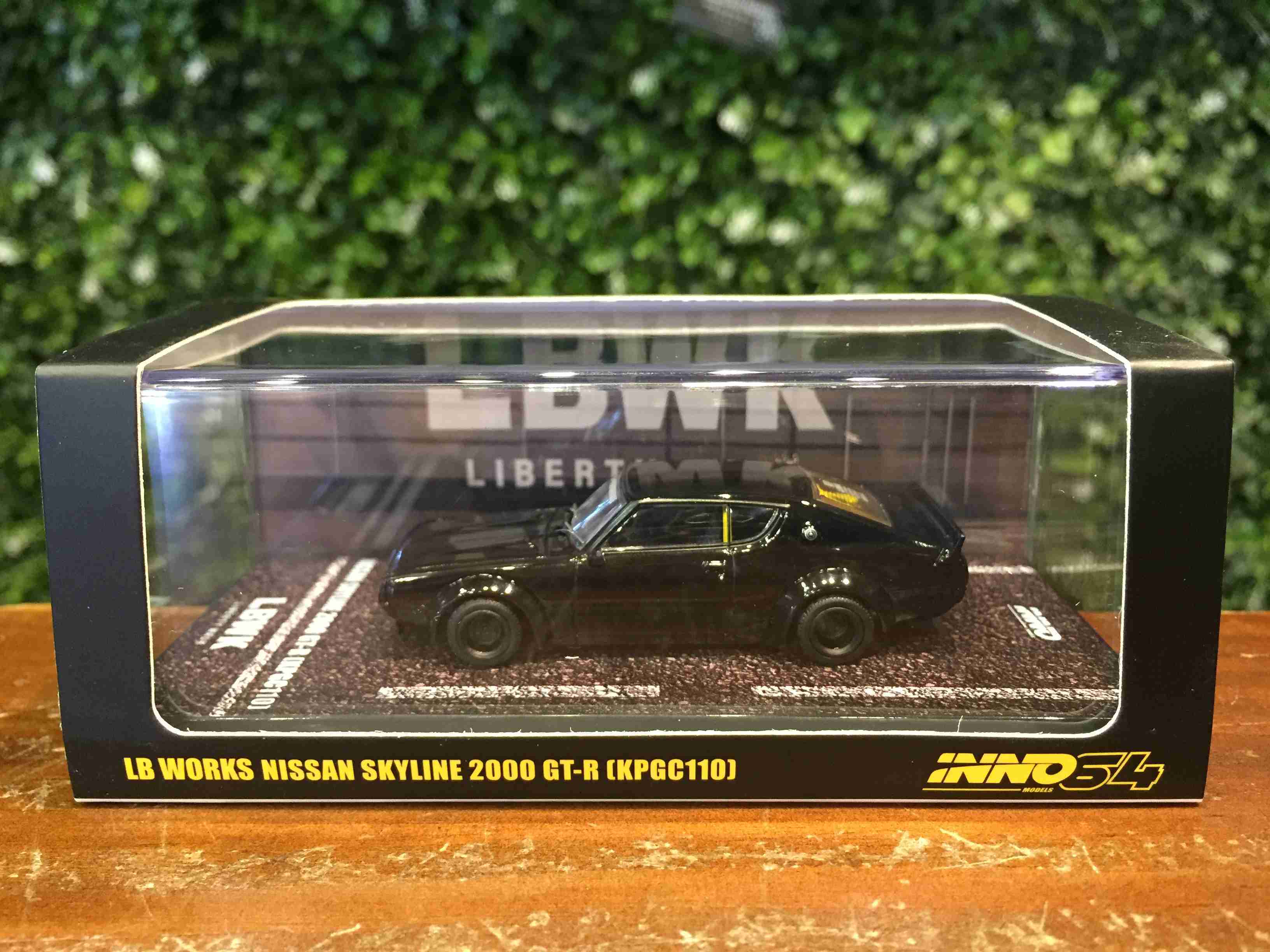 1/64 Inno Nissan Skyline GTR KPGC110 IN64KPGC110LBBLA【MGM】