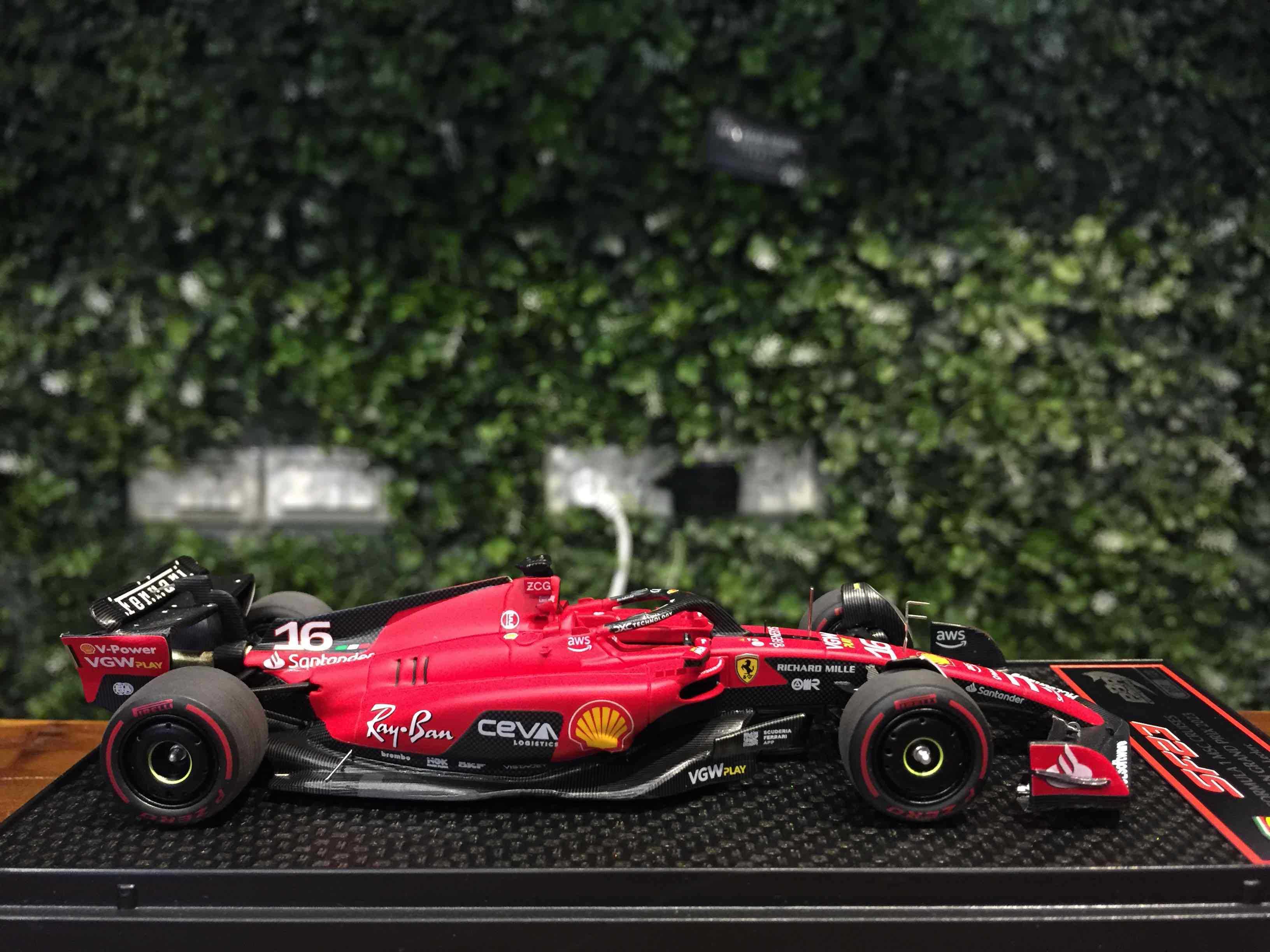 1/43 BBR Ferrari SF23 Charles Leclerc Belgium BBRC289A【MGM】