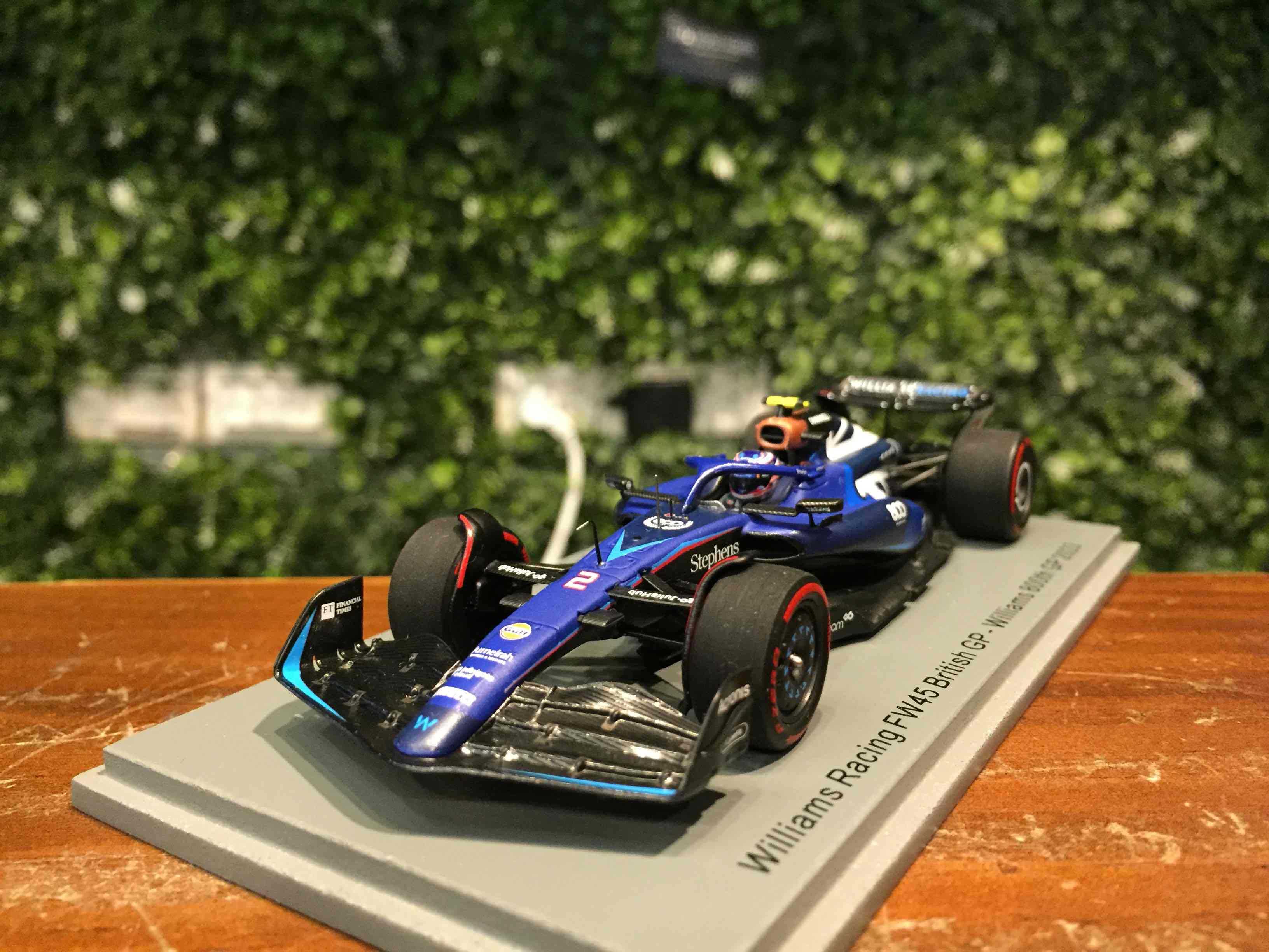 1/43 Spark Williams FW45 Logan Sargeant GP 2023 S8589【MGM】