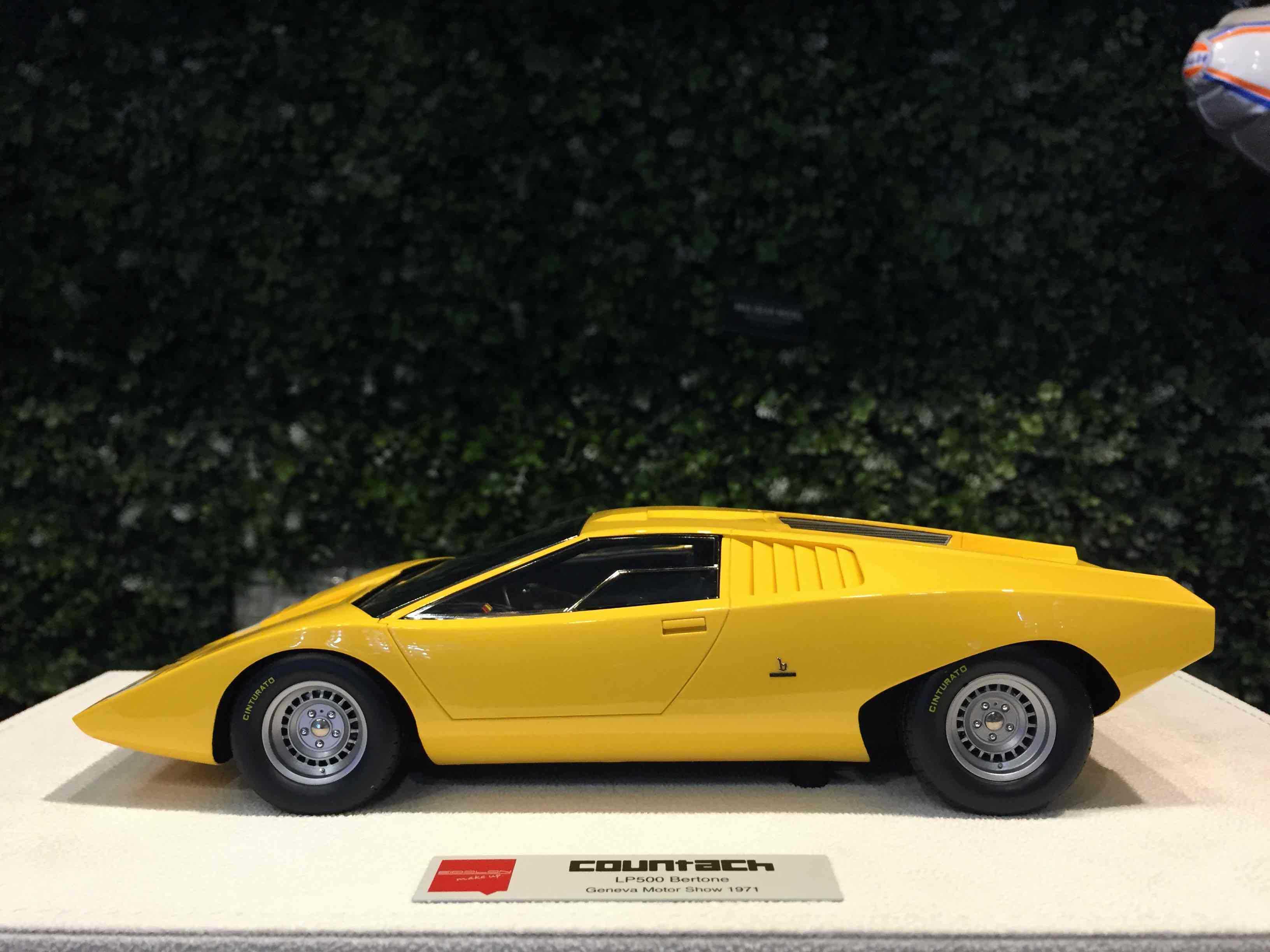 1/18 MakeUp Lamborghini Countach LP500 Bertone EML131A【MGM】