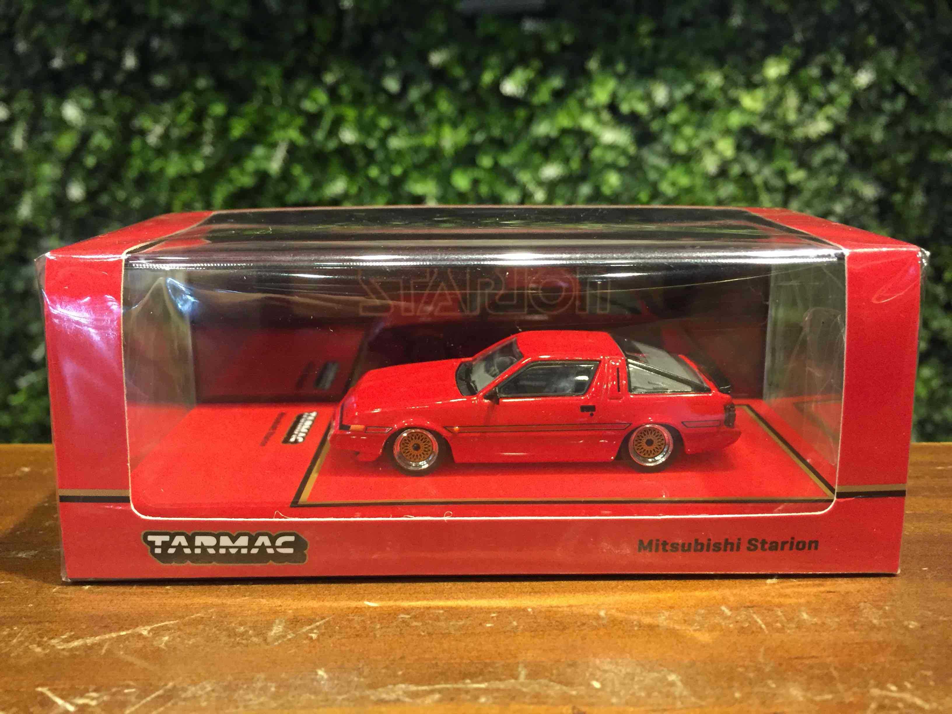 1/64 Tarmac Mitsubishi Starion Red T64R055RED【MGM】