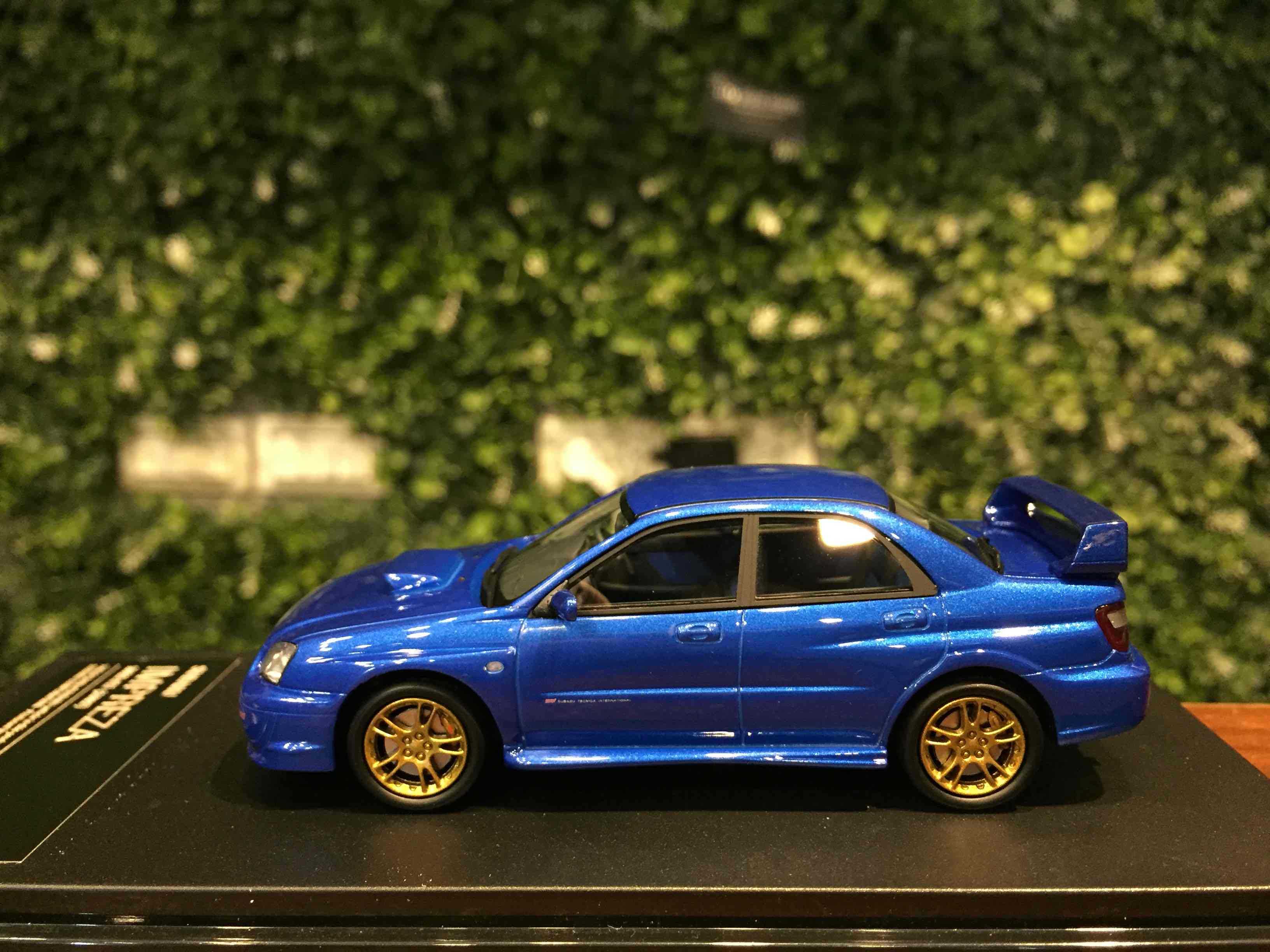 1/43 Hi-Story Subaru Impreza WRX STI 2002 Blue HS433BL【MGM】