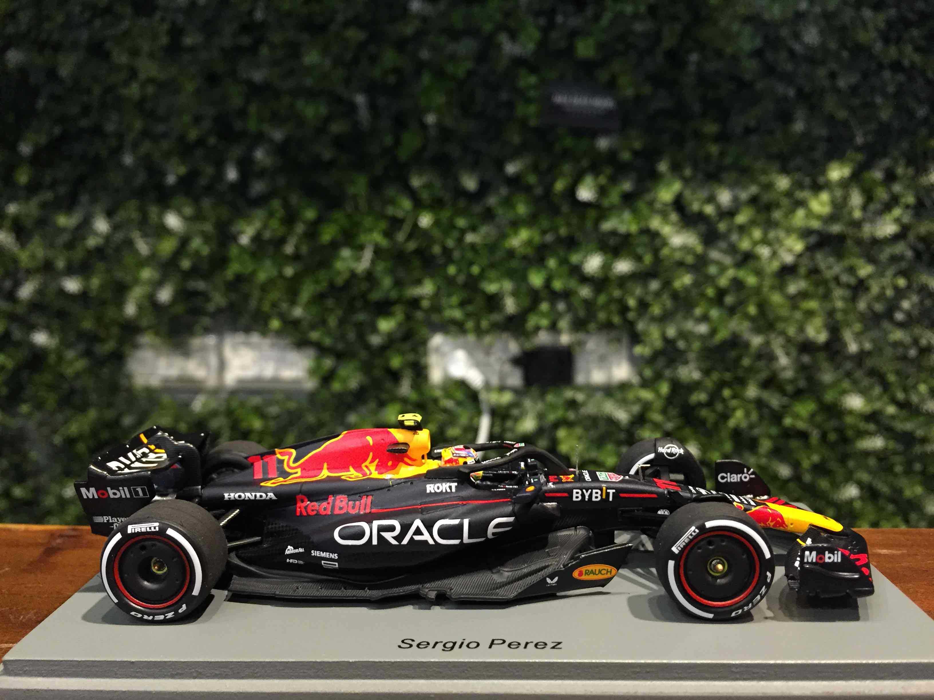 1/43 Spark Red Bull RB19 Sergio Perez Winner 2023 S8570【MGM】