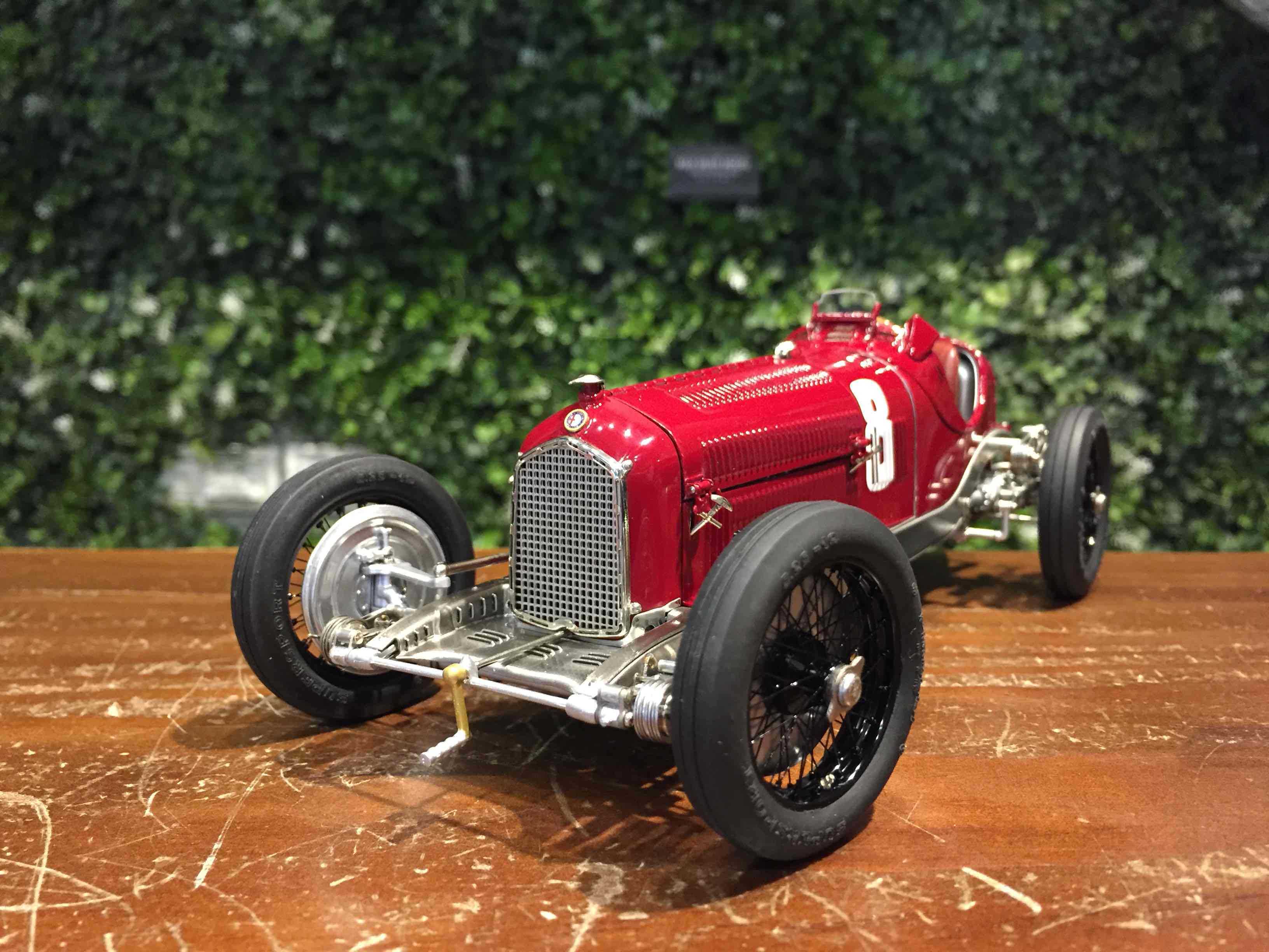 1/18 CMC Alfa Romeo P3 Nuvolari GP Italy #8 1932 M219【MGM】