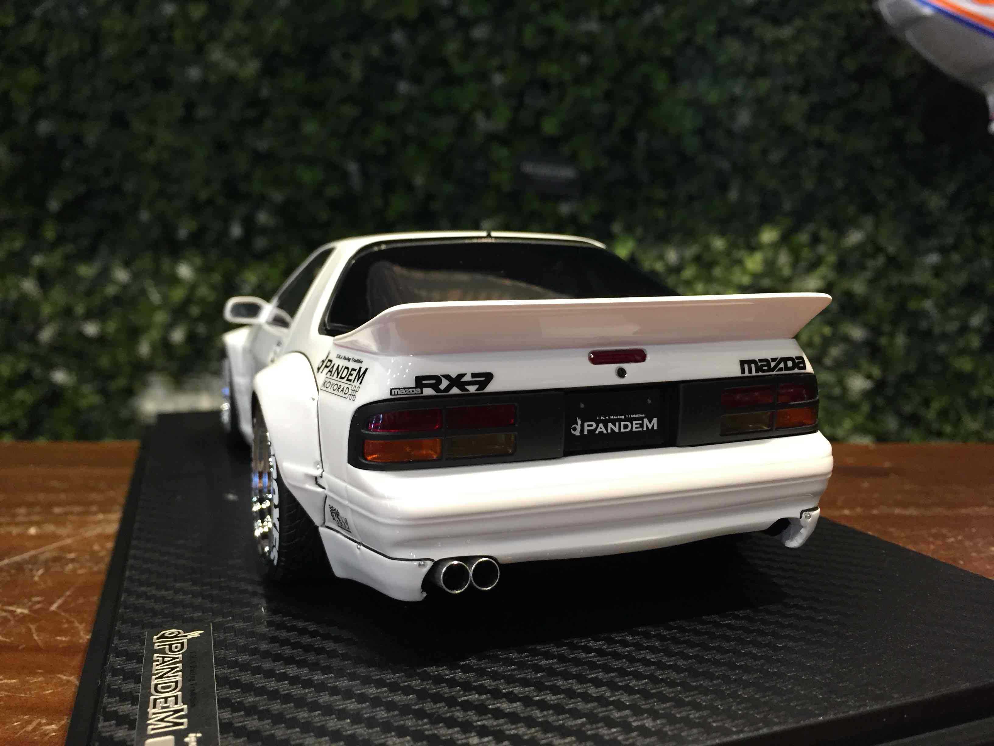 1/18 Ignition PANDEM Mazda RX-7 (FC3S) White IG2909【MGM】 - Max
