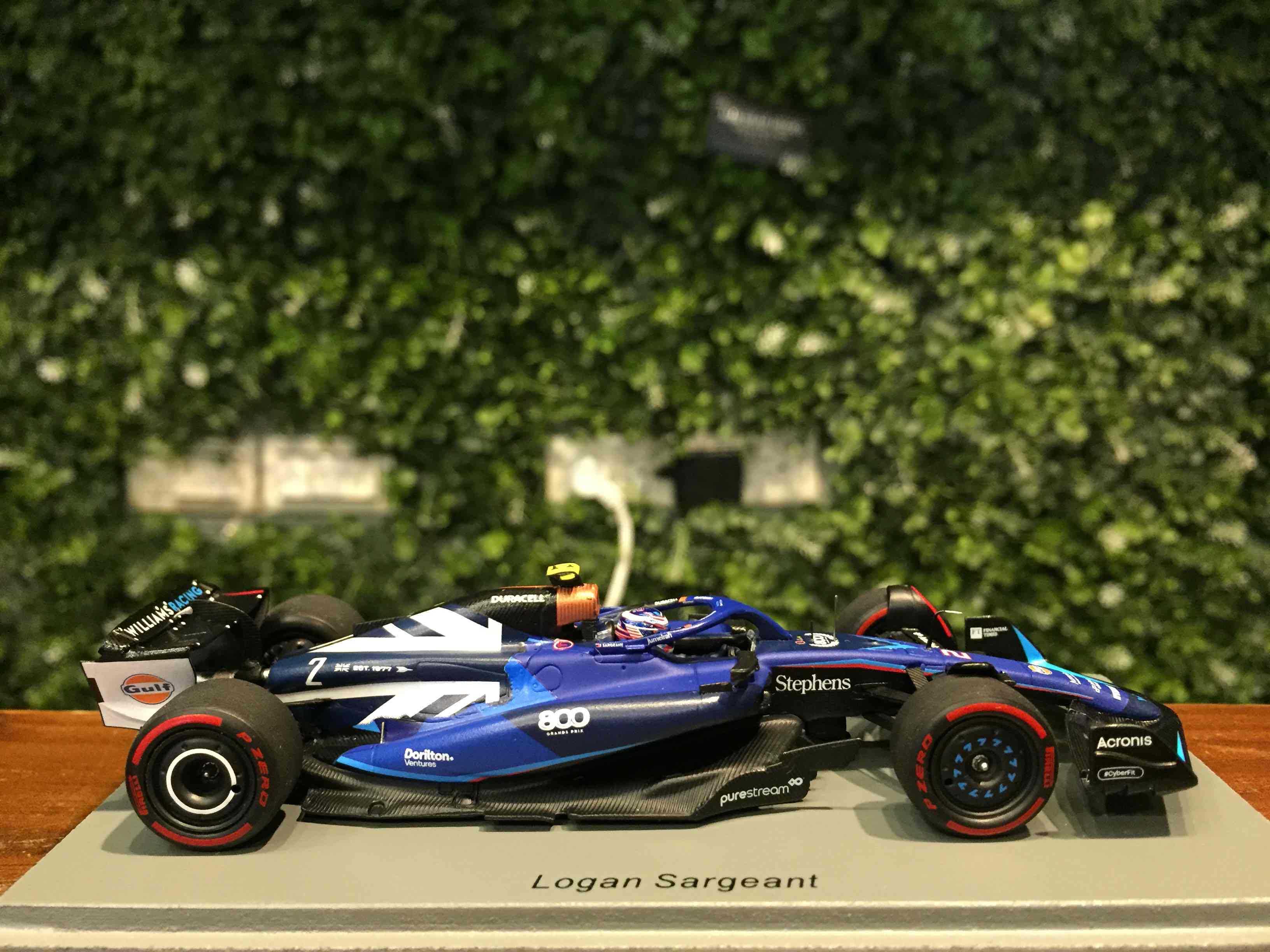 1/43 Spark Williams FW45 Logan Sargeant GP 2023 S8589【MGM】